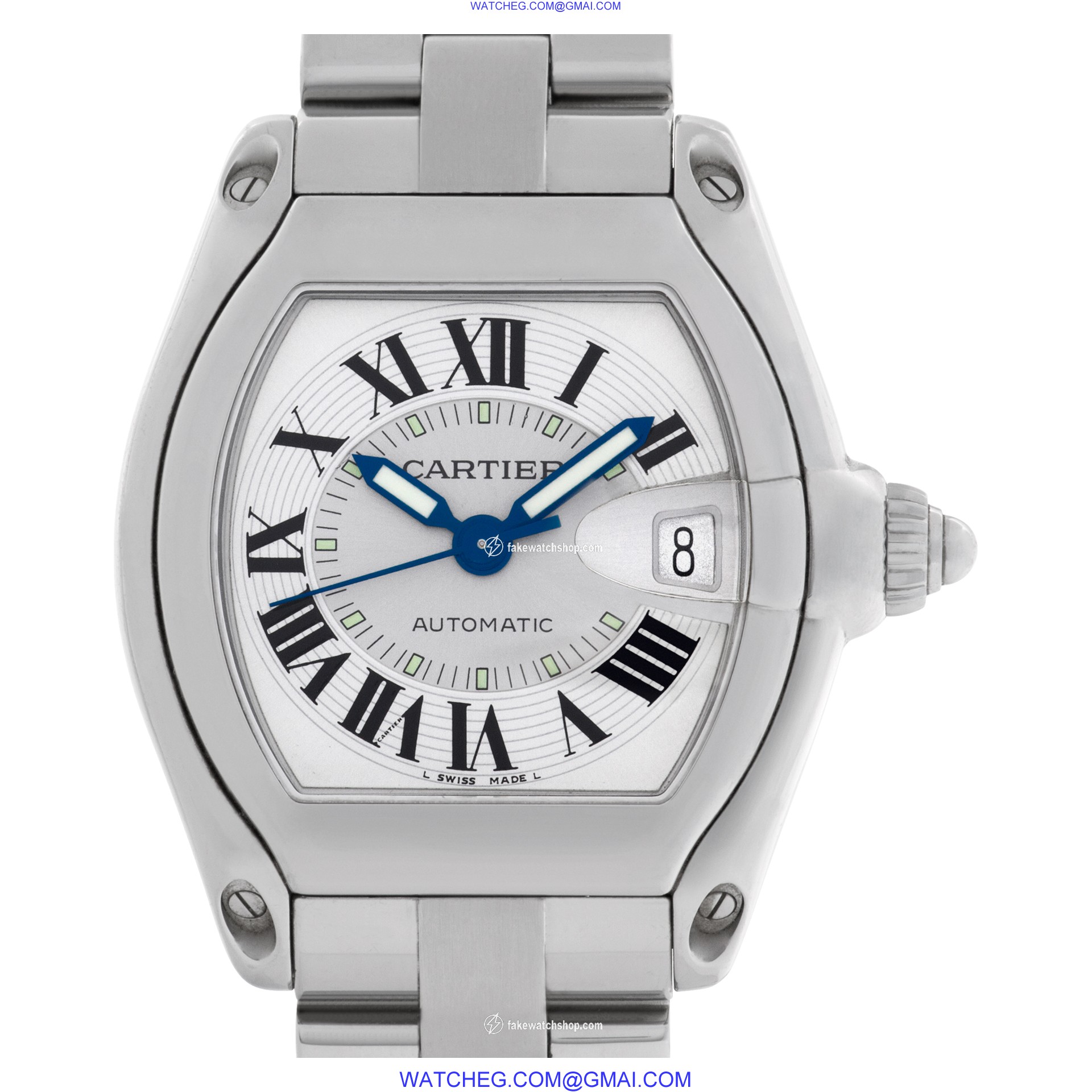 Cartier W62025V3 Roadster Automatic Unisex Stainless Steel