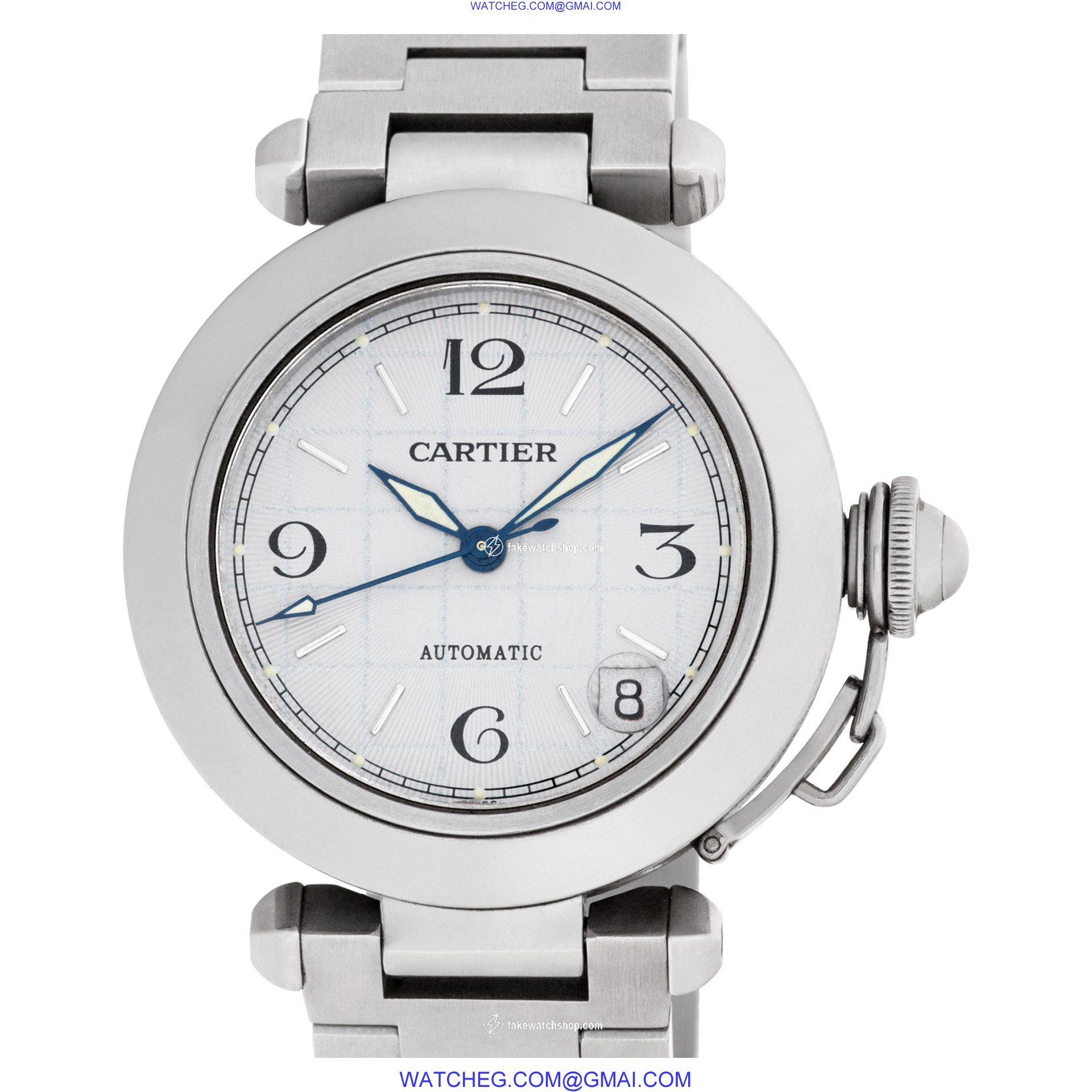 Cartier w31015m7 Pasha C Automatic Female Stainless Steel