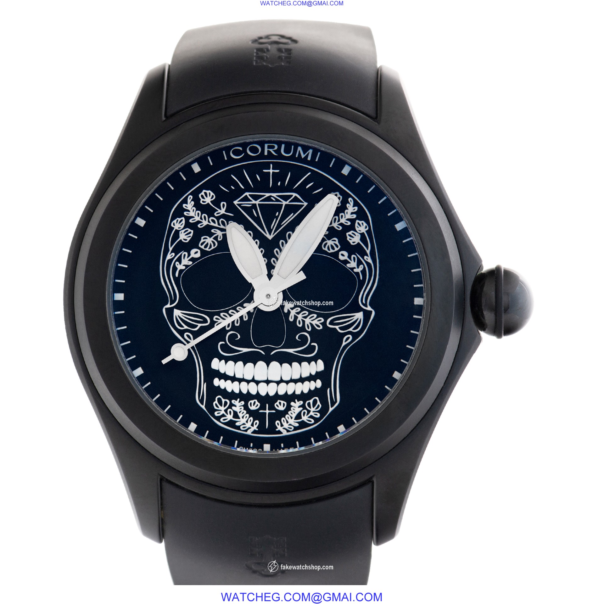Corum 082.310.98/0371 SM01 Bubble Automatic Unisex Black PVD
