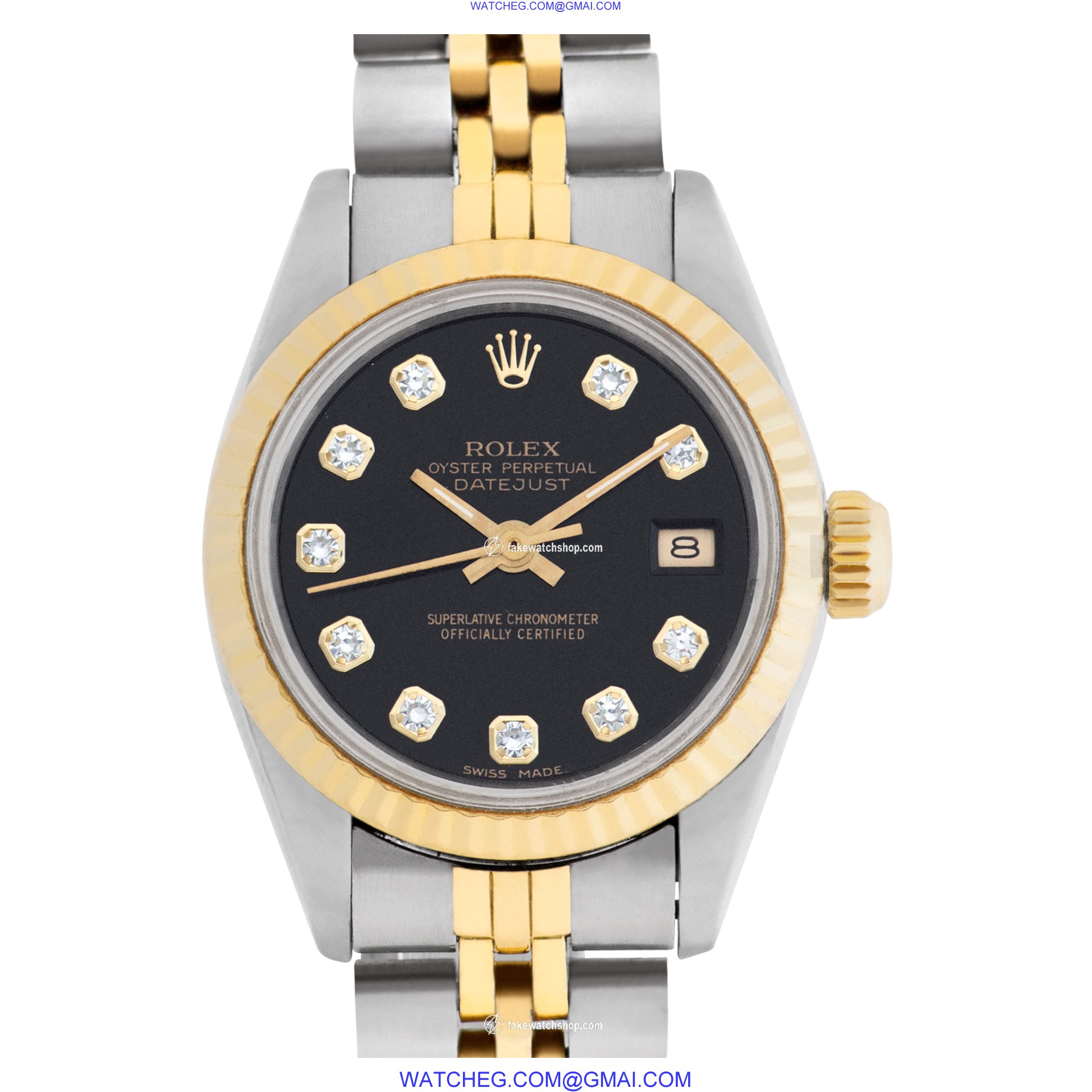 Rolex 69173 Datejust Automatic Female Stainless Steel