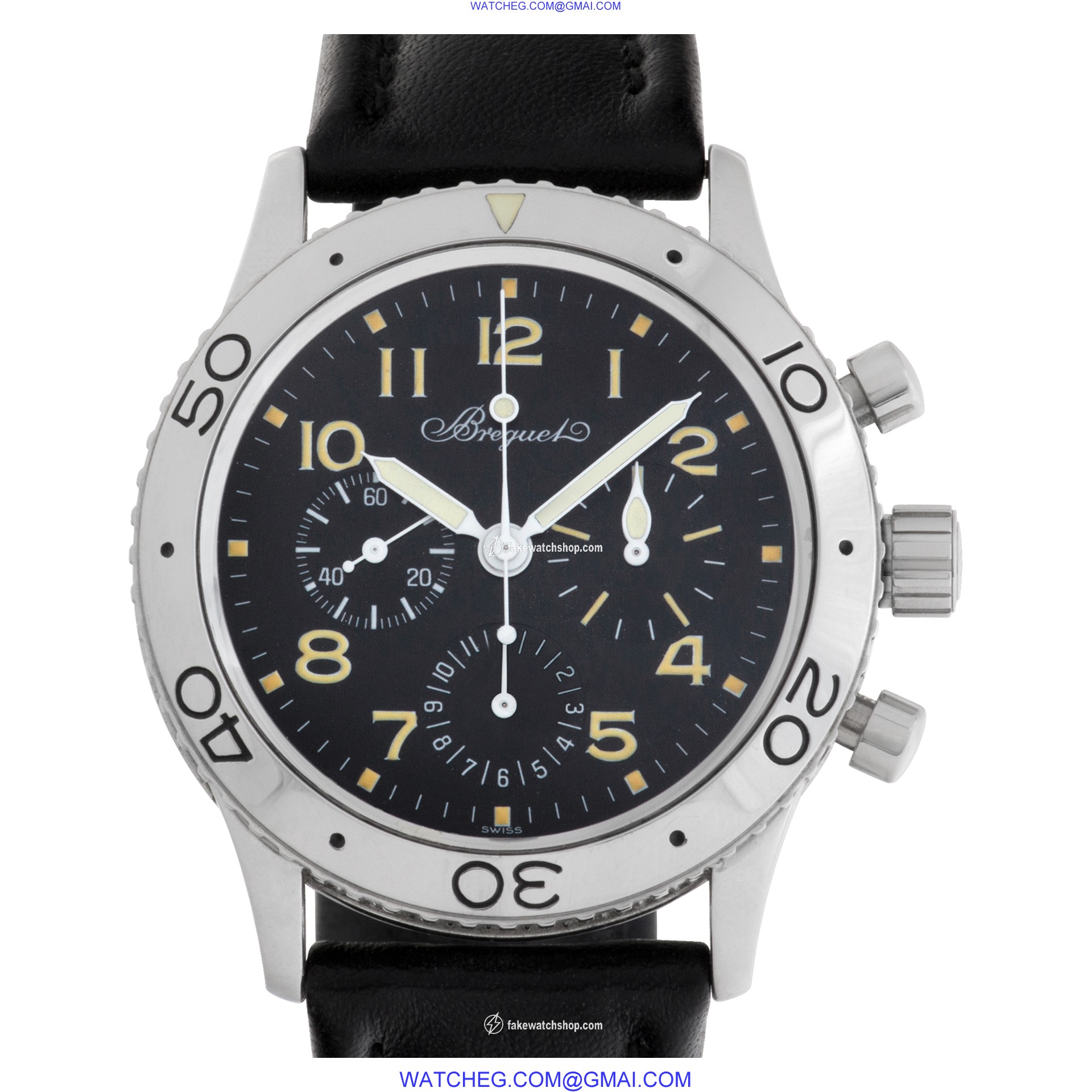 Breguet 3800 Type Xx Automatic Male Stainless Steel