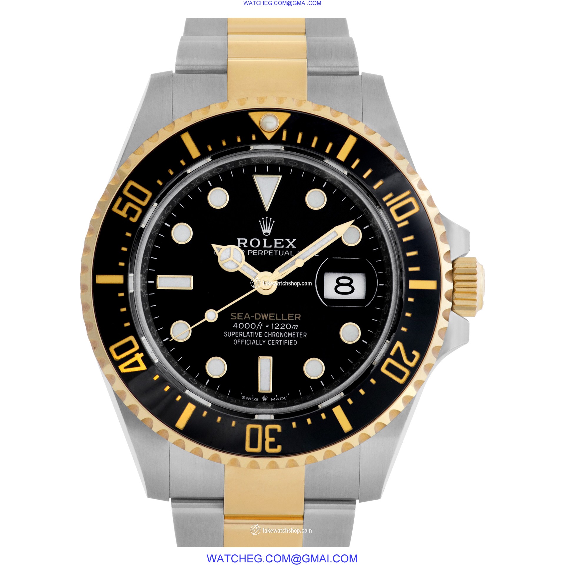Rolex 126603 Sea-Dweller Automatic Male 18k gold & Stainless Steel