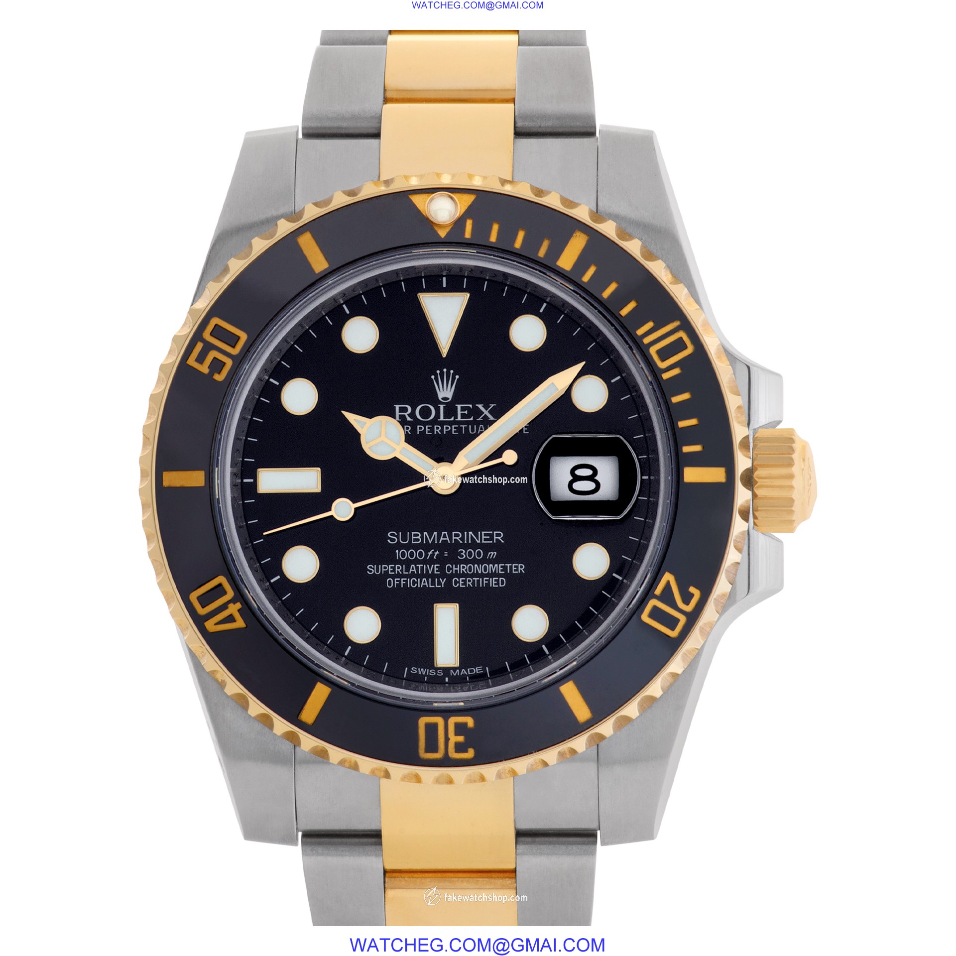 Rolex 116613 Submariner Automatic Male 18k gold & Stainless Steel