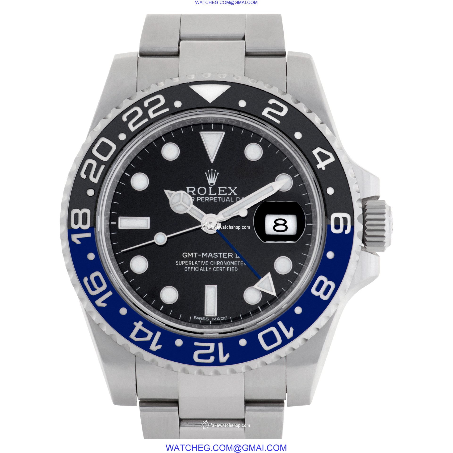 Rolex 116710BLNR GMT-Master II Automatic Male Stainless Steel