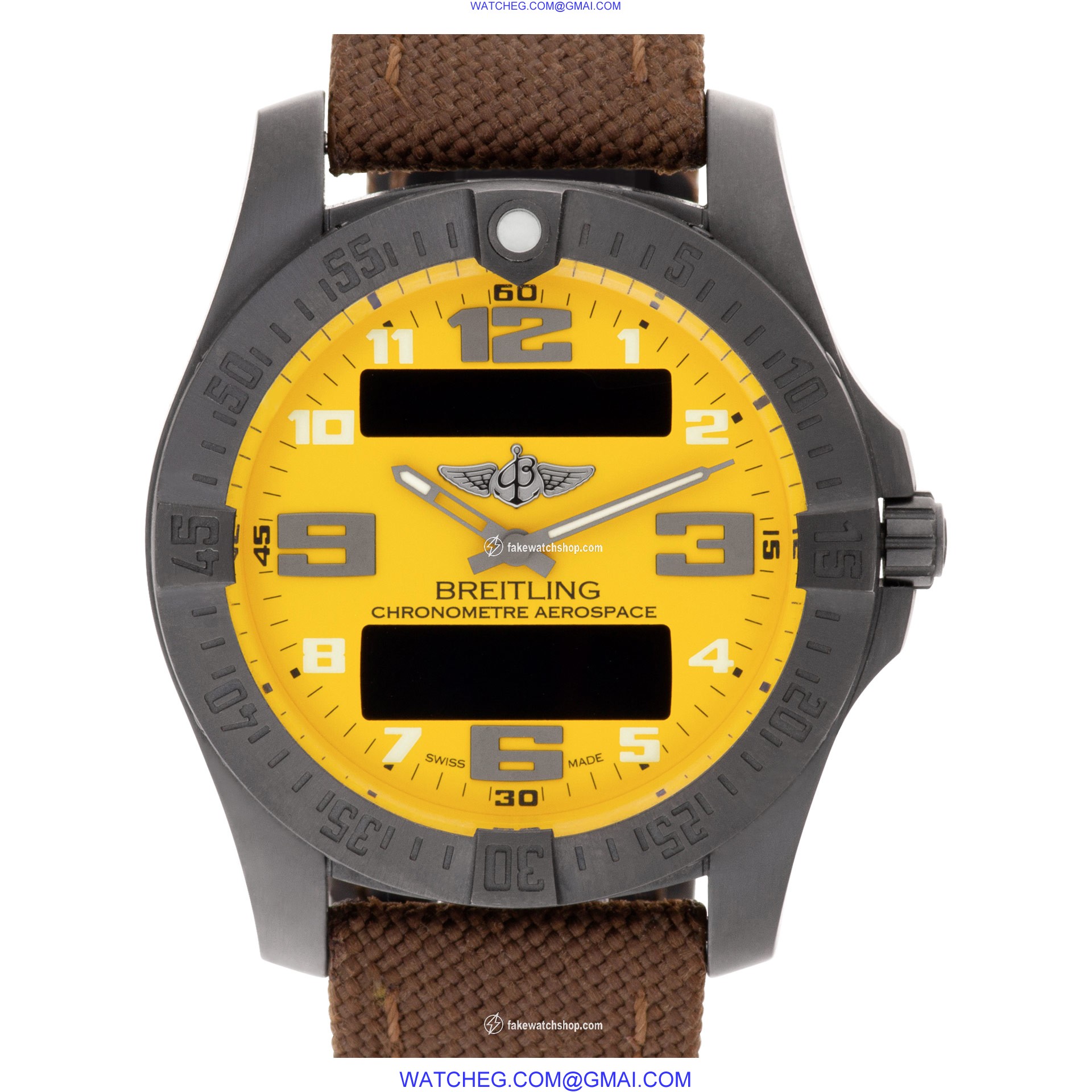 Breitling V79363 Aero Space Quartz Male Black Titanium