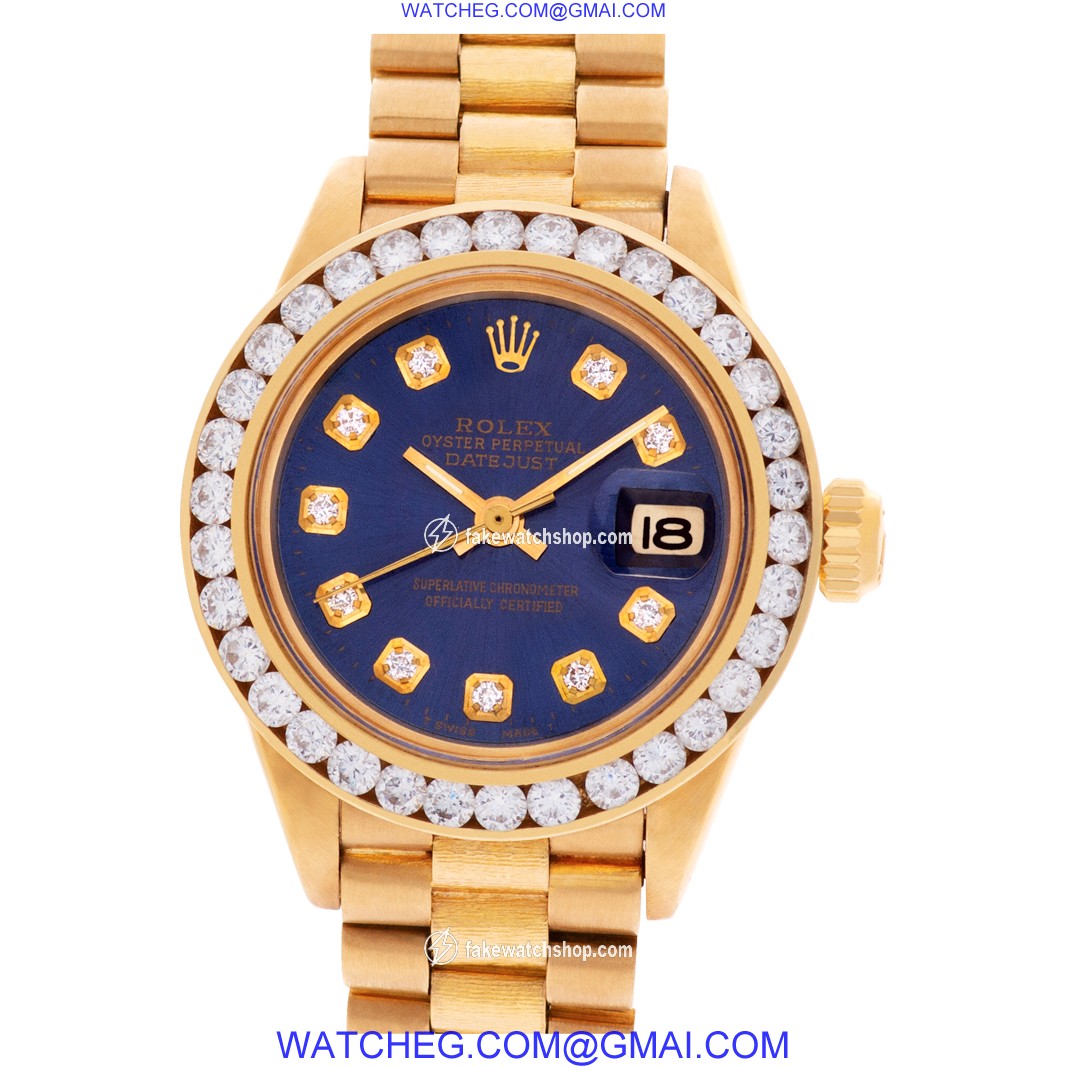 Rolex 6927 Datejust Automatic Female 18k yellow gold