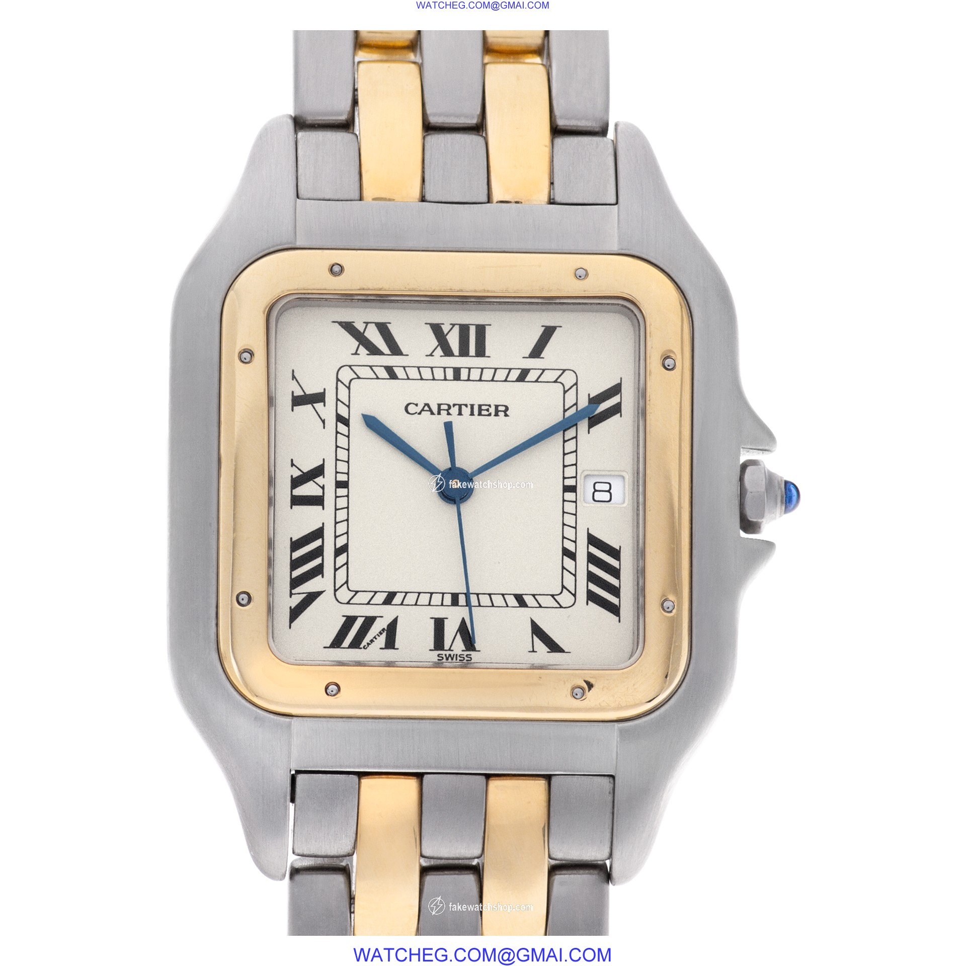 Cartier W25027B6 Panthere Quartz Male 18k gold & Stainless Steel