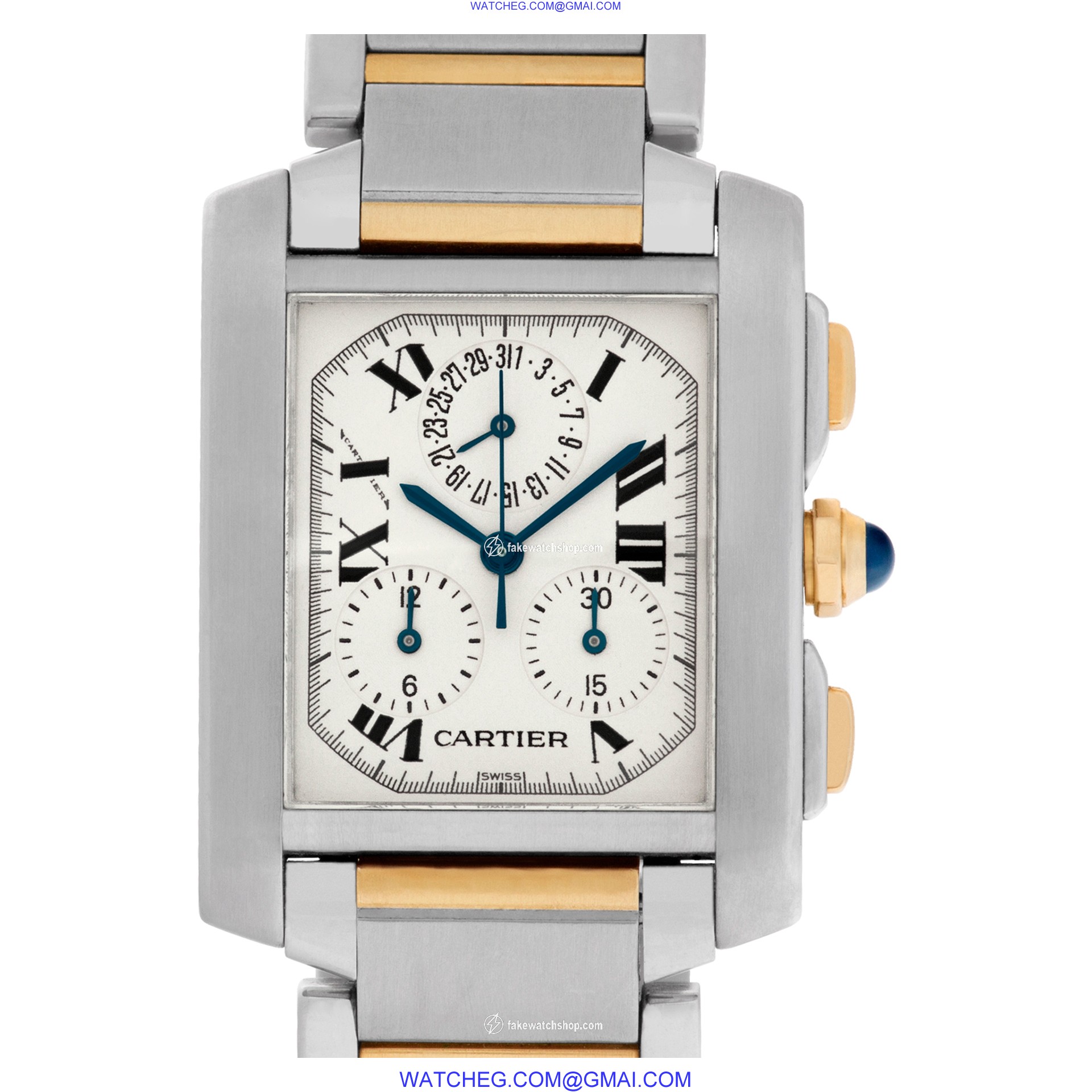 Cartier W51004Q4 Tank Francaise Quartz Unisex Stainless Steel