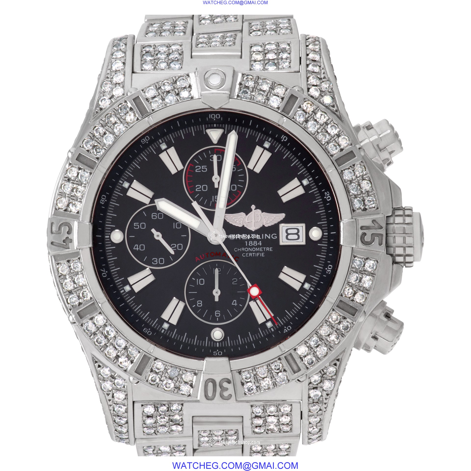 Breitling A13370 Super Avenger Automatic Male Stainless Steel