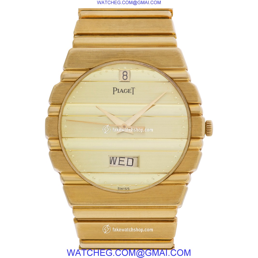 Piaget 15562C701 Polo Quartz Unisex 18k yellow gold