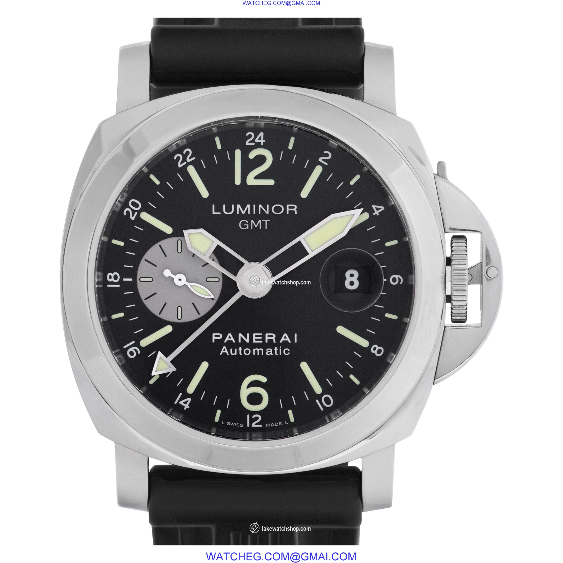 Panerai PAM088 luminor GMT Automatic Male Stainless Steel