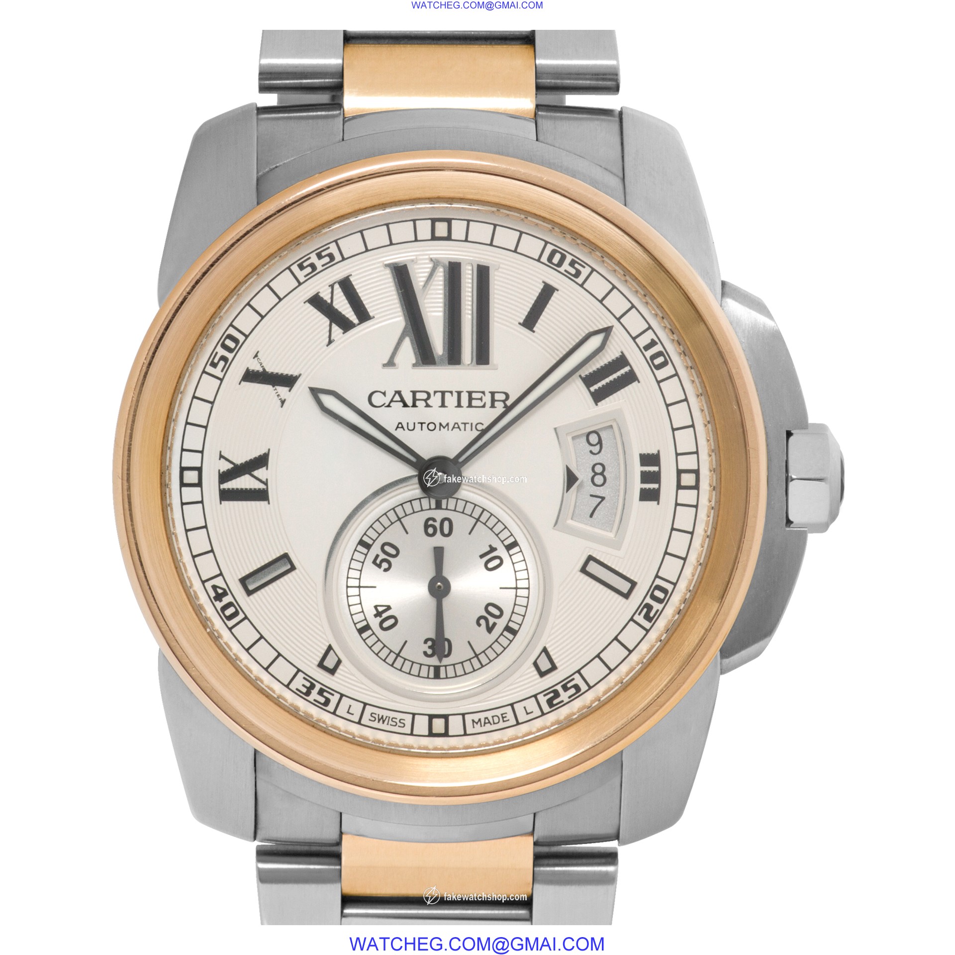 Cartier W7100036 Calibre Automatic Male Stainless Steel
