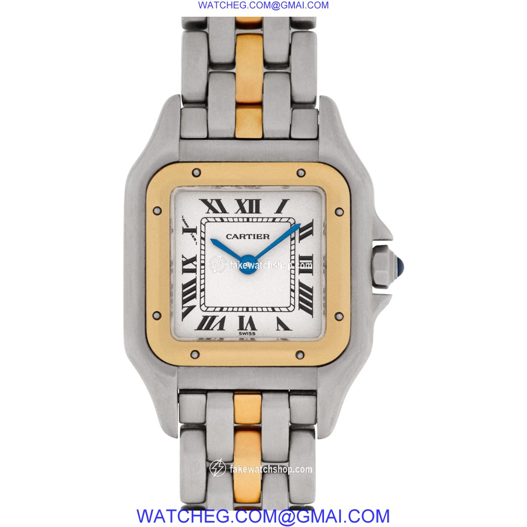 Cartier 1120 2 Panthere Quartz Female Stainless Steel
