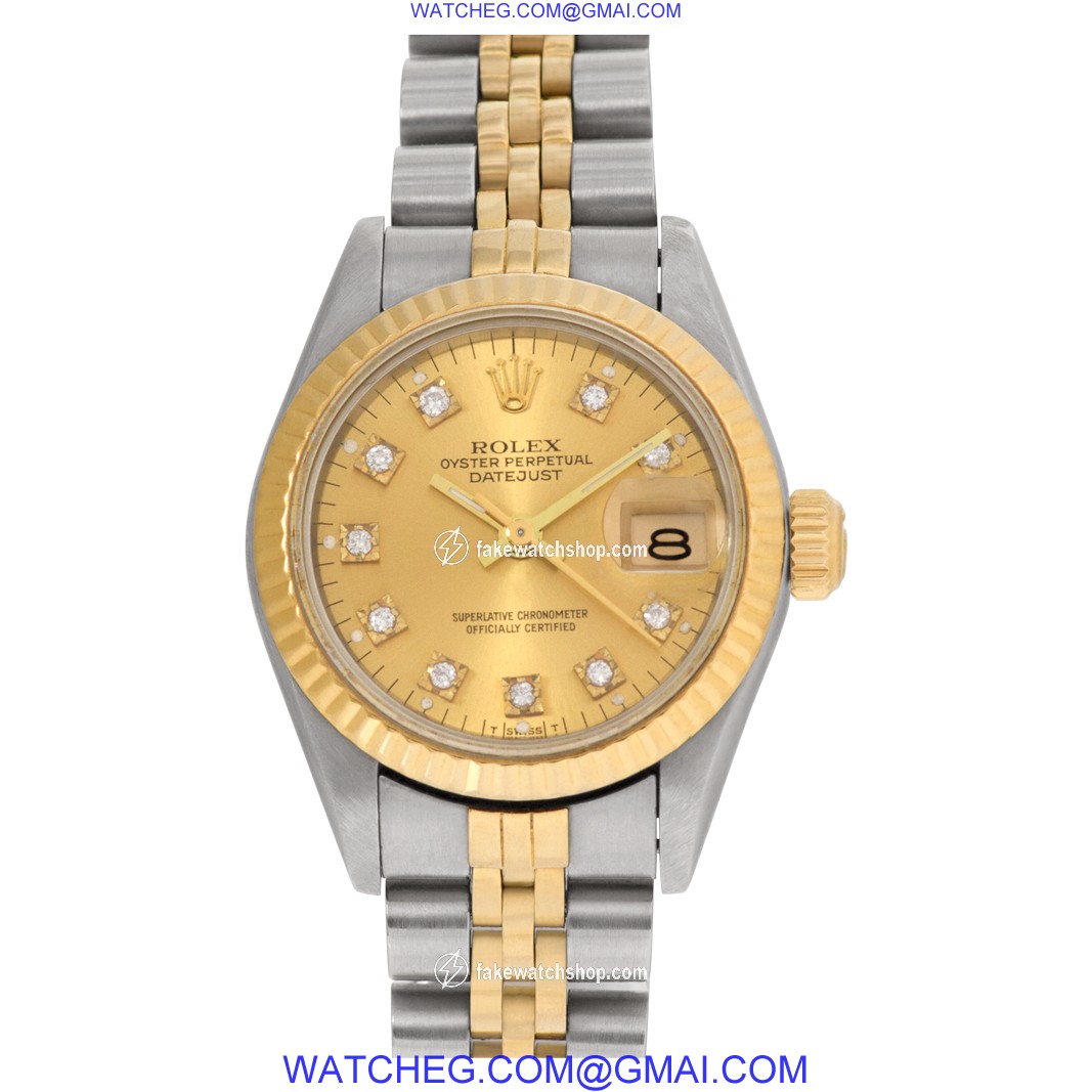 Rolex 69173 Datejust Automatic Female Stainless Steel