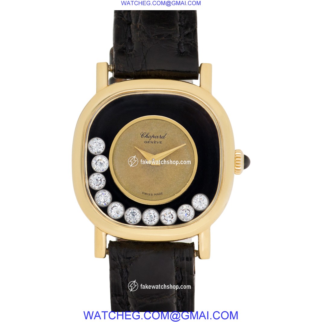 Chopard G 3355 Happy Diamond Manual Female 18k yellow gold