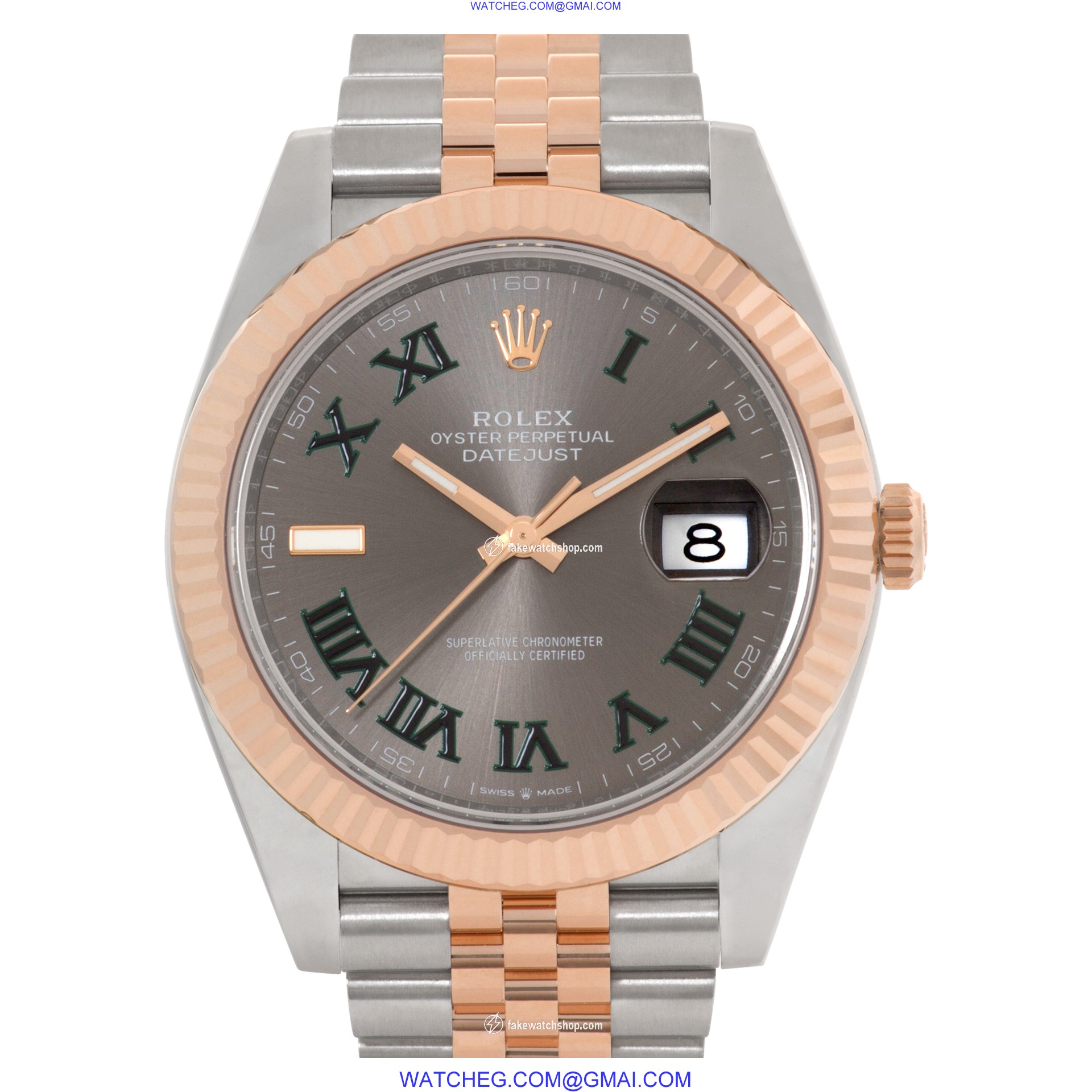 Rolex 126331 Datejust Automatic Male 18k rose gold & stainless steel