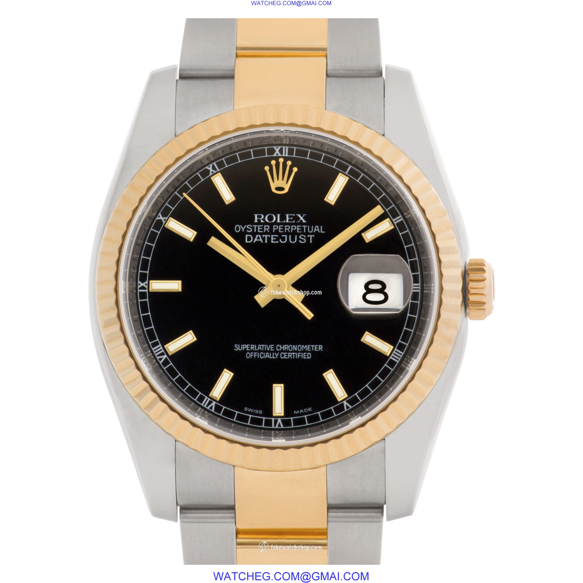 Rolex 116233 Datejust Automatic Unisex Stainless Steel