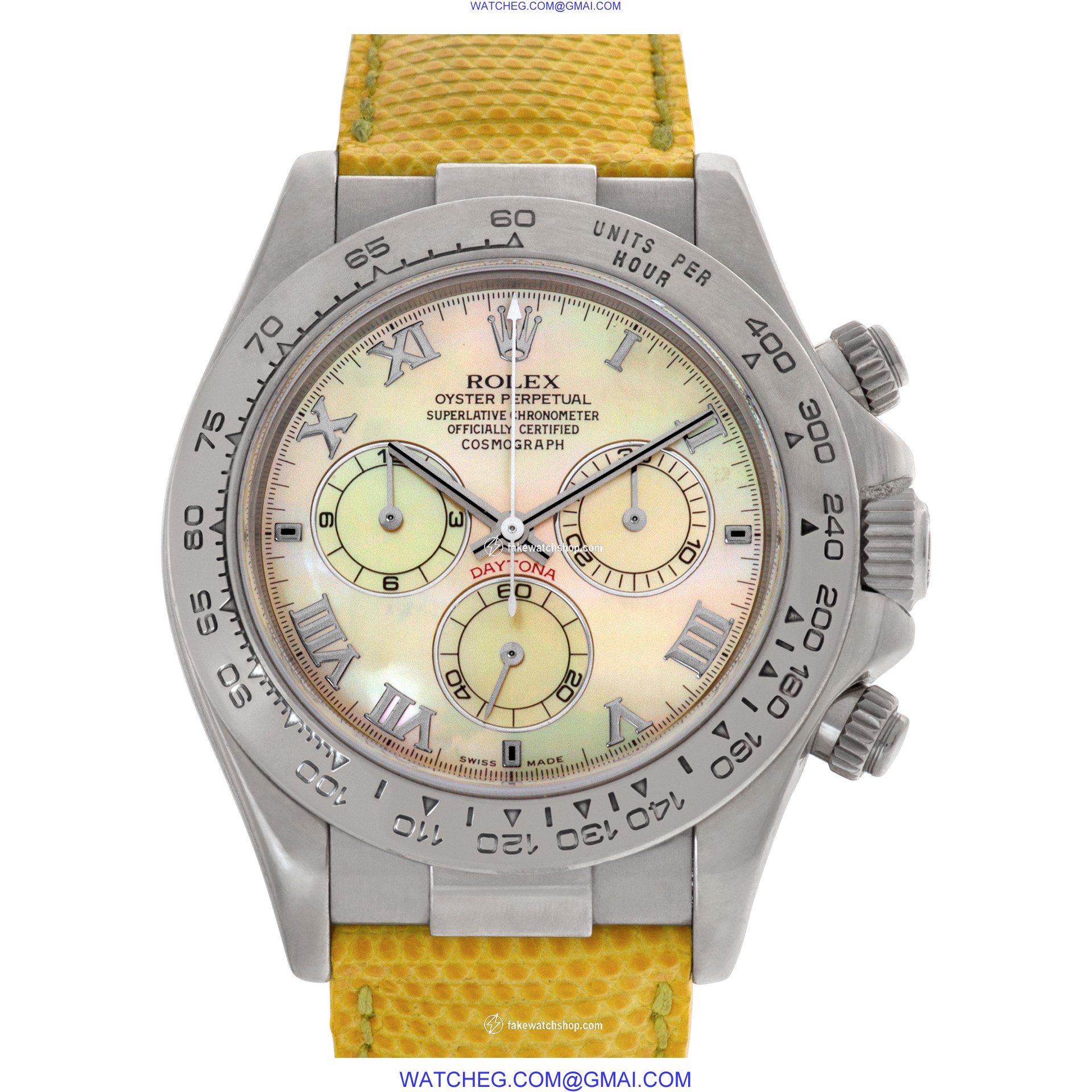 Rolex 116519 Daytona Automatic Unisex 18k White Gold