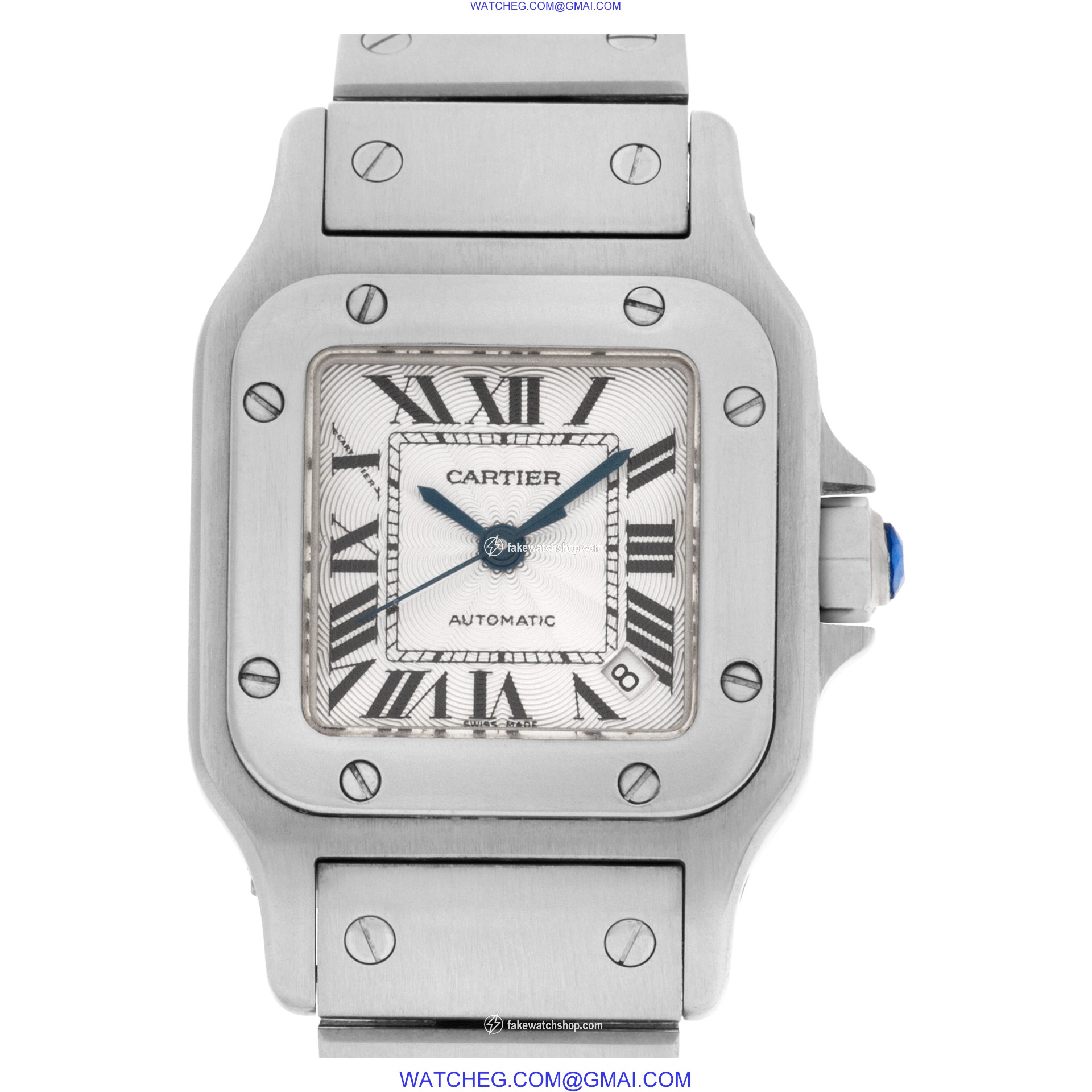 Cartier W20054D6 Santos Automatic Female Stainless Steel