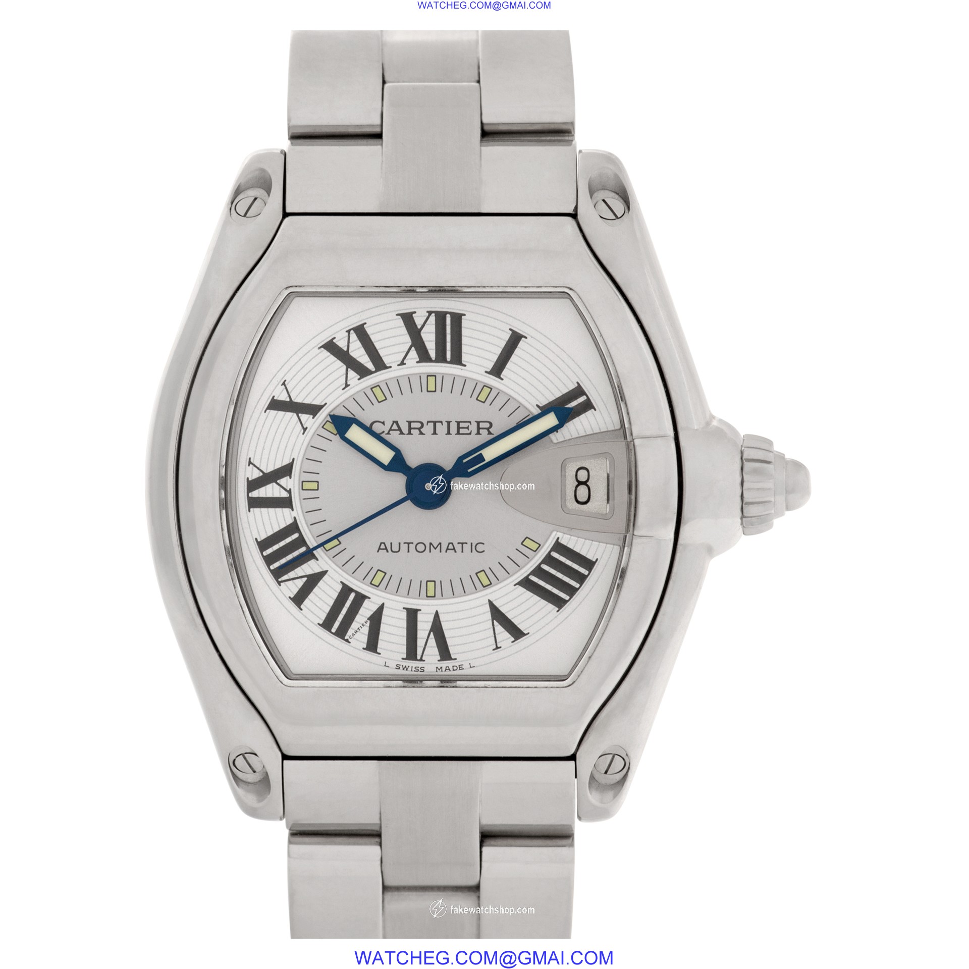 Cartier W62000V3 Roadster Automatic Male Stainless Steel