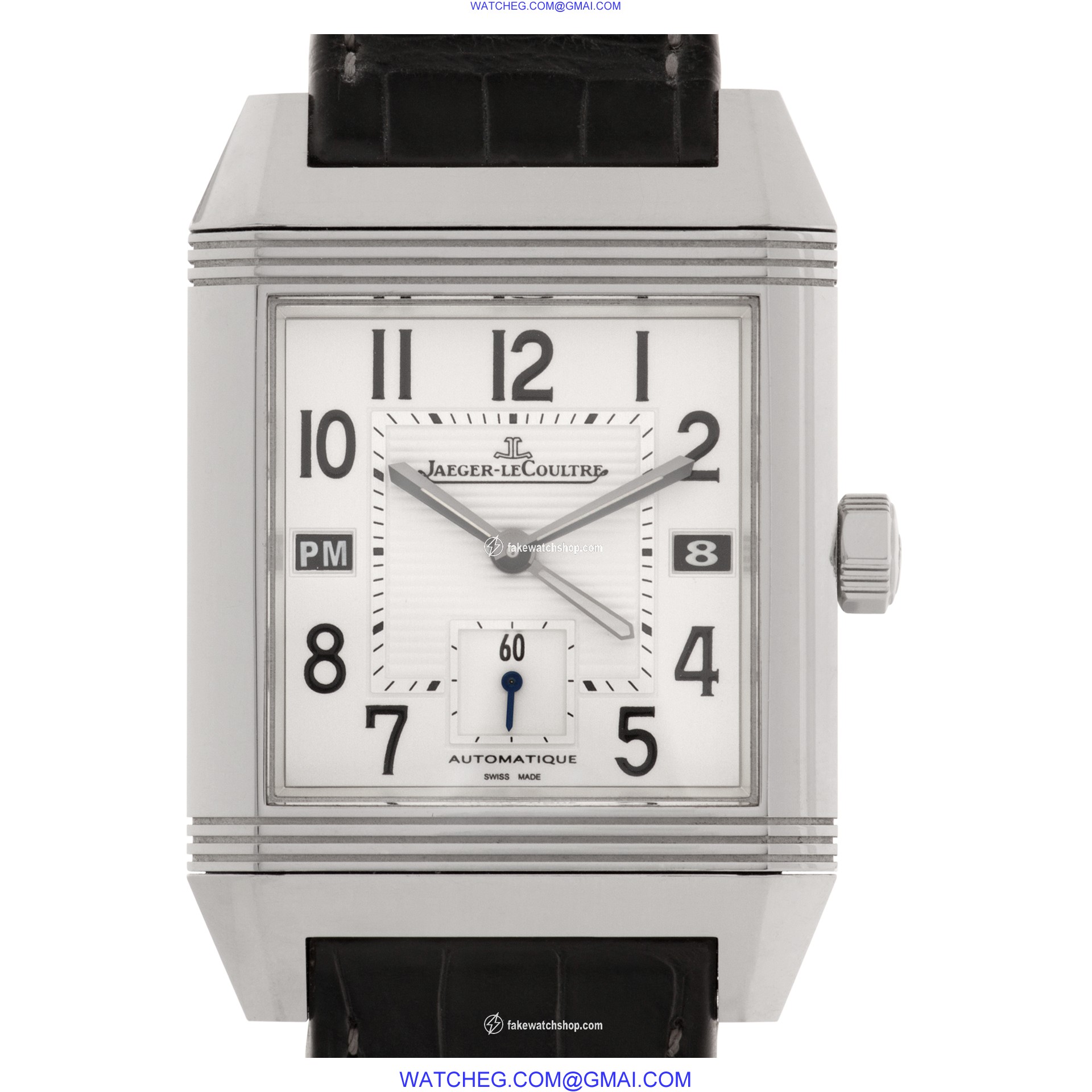 Jaeger LeCoultre 230.8.77 Reverso Automatic Male Stainless Steel