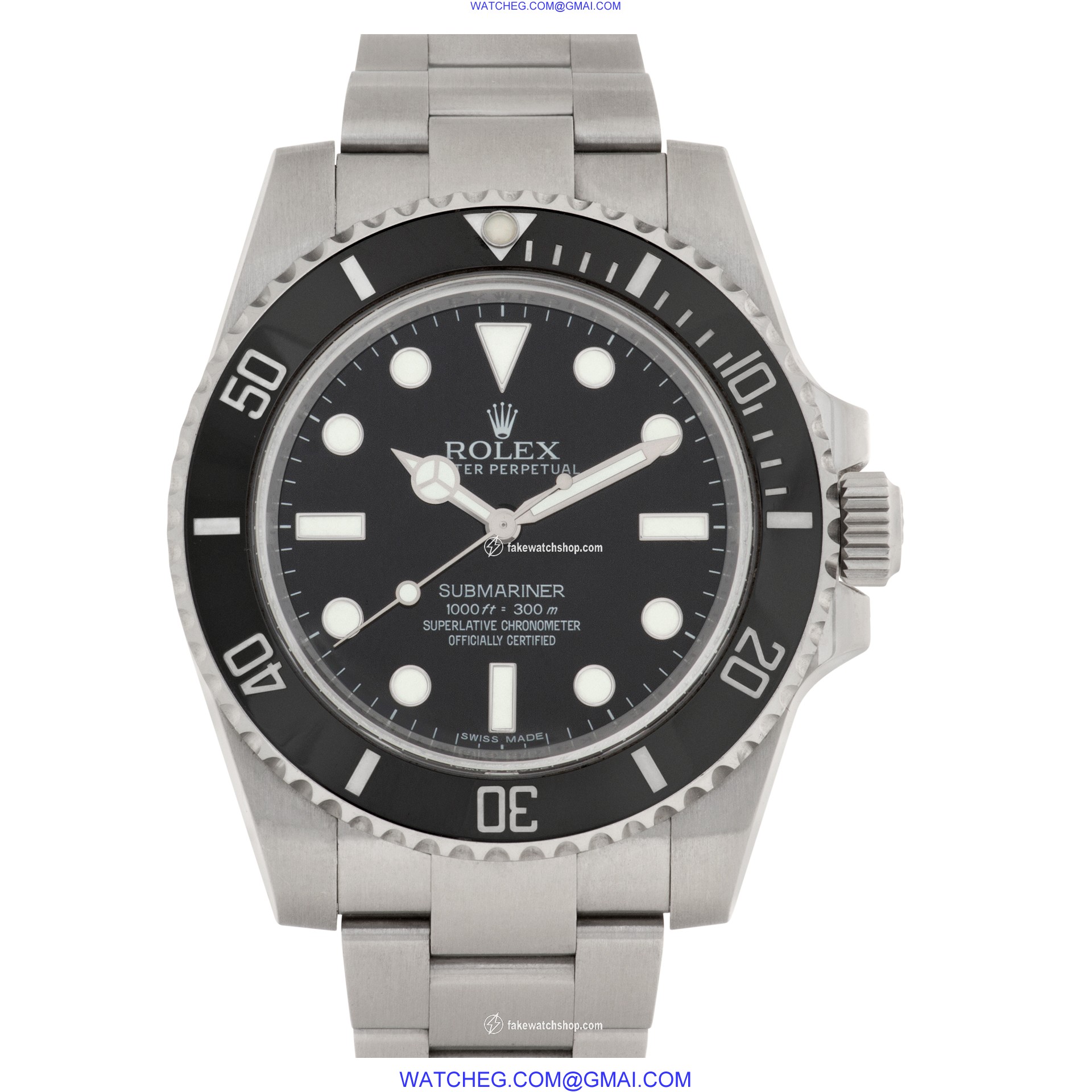 Rolex 114060 Submariner No Date Automatic Male Stainless Steel