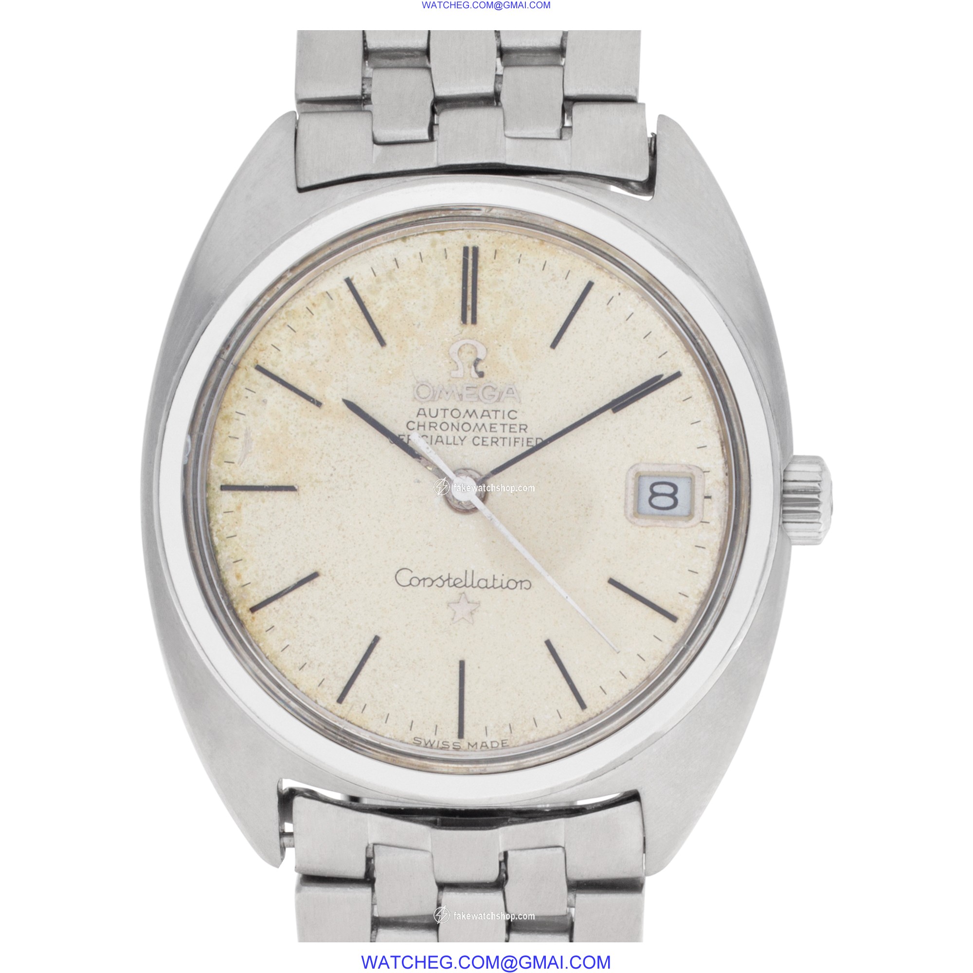 Omega 168017 Constellation Manual Male Stainless Steel