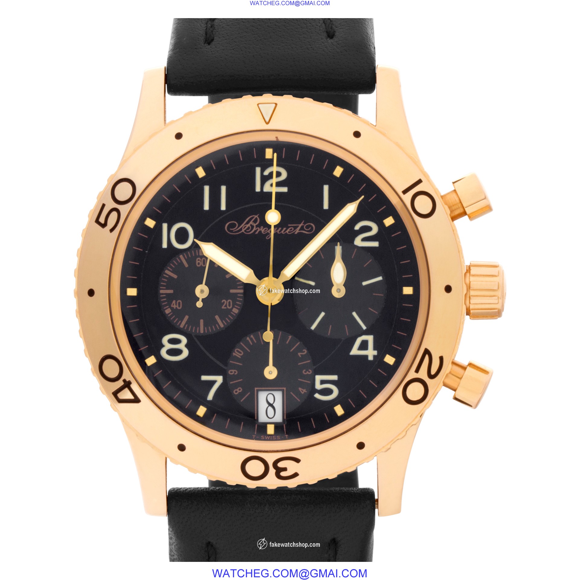 Breguet 3820BR Transatlantique Automatic Male 18k rose gold
