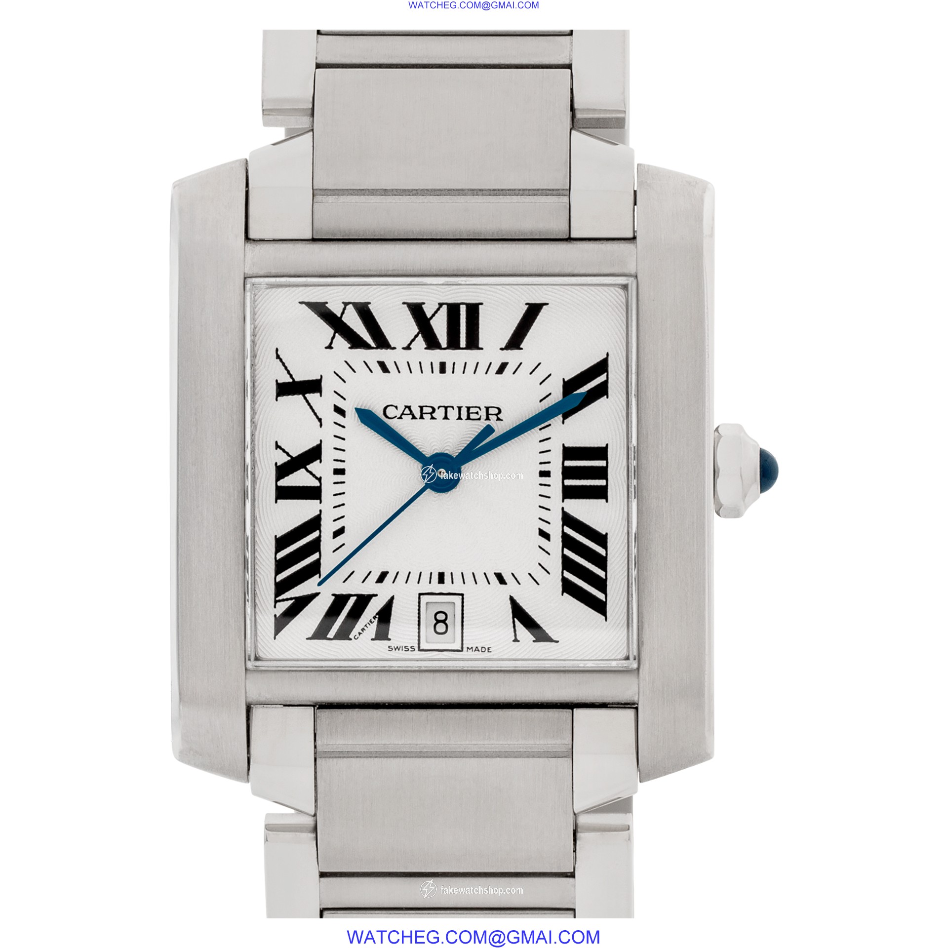 Cartier W51002Q3 Tank Francaise Automatic Unisex Stainless Steel