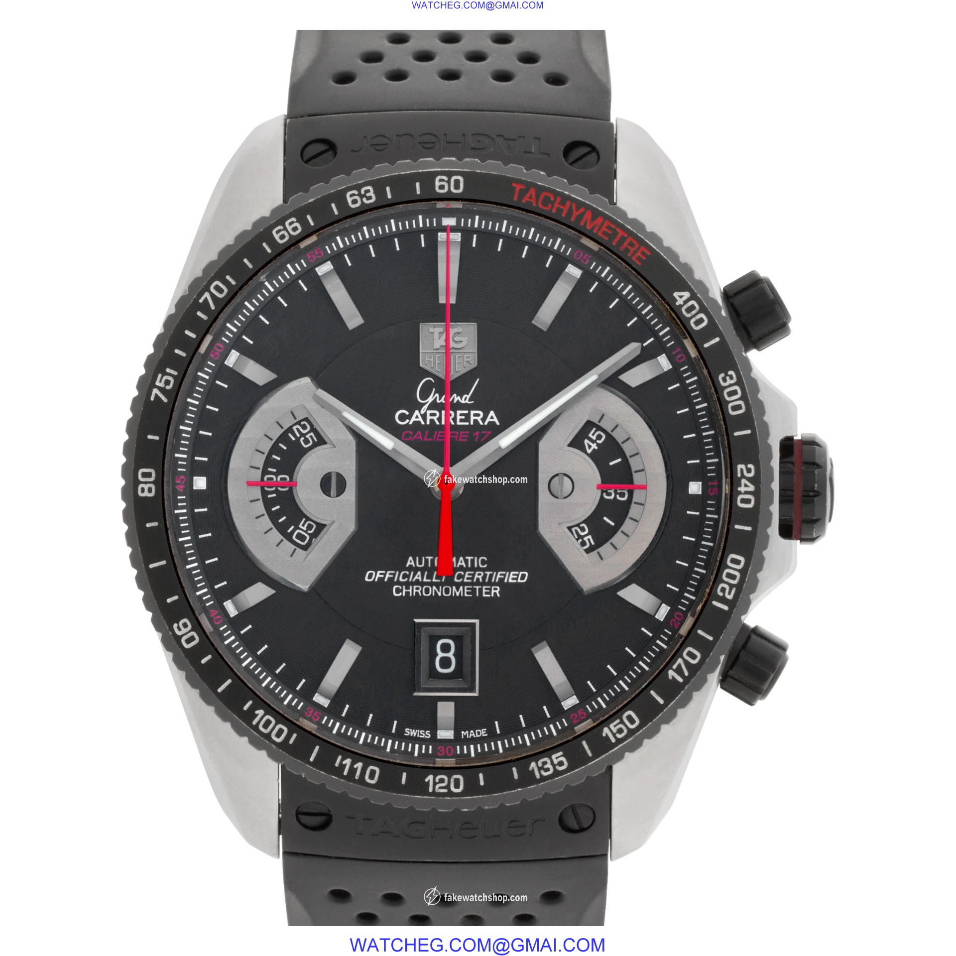 Tag Heuer CAV511C.FT6016 Grand Carrera Automatic Male Stainless Steel