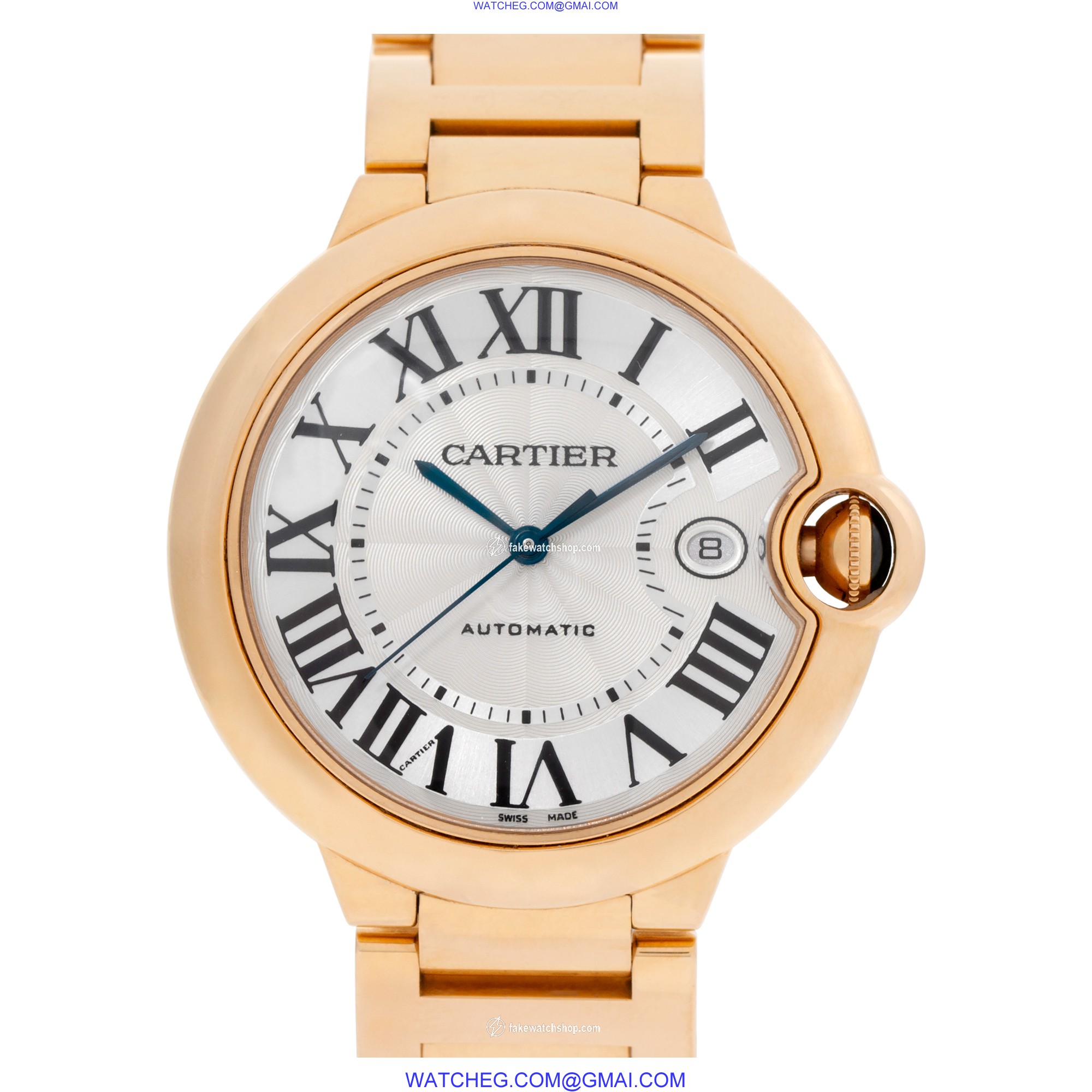 Cartier WGBB0039 Ballon Bleu Automatic Male 18k rose gold