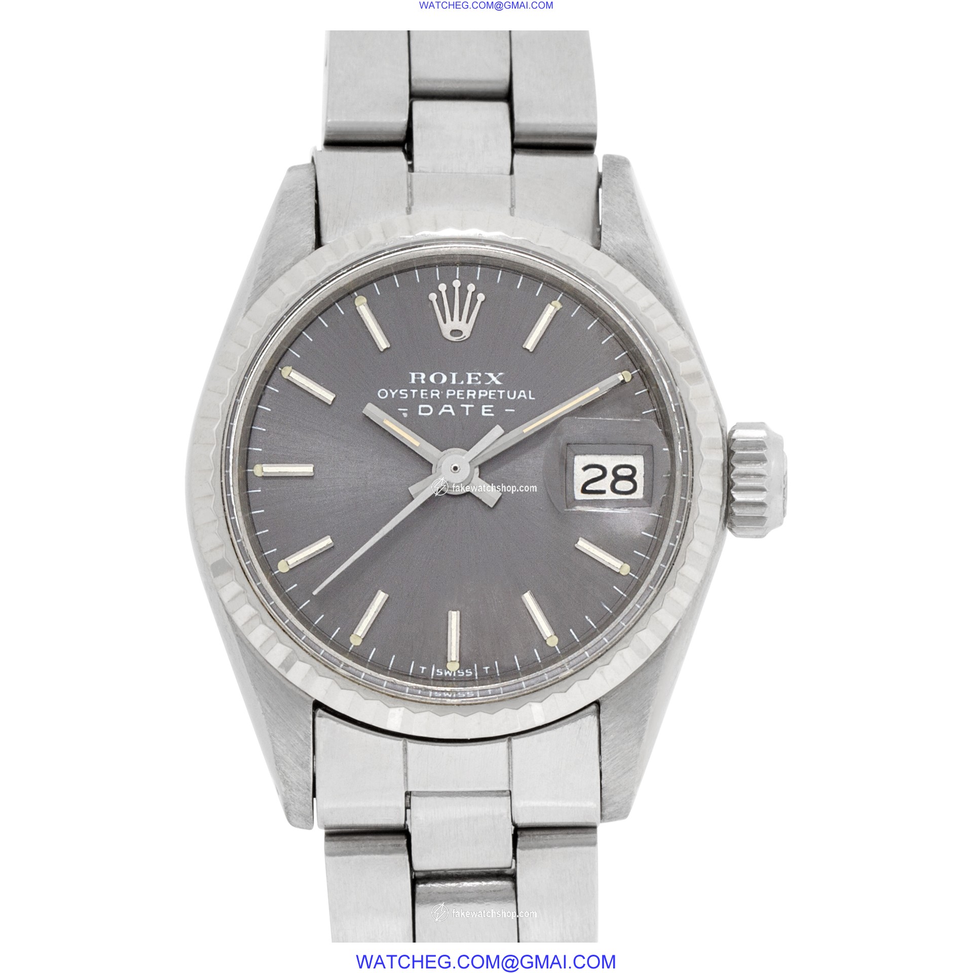 Rolex 6517 Date Automatic Female Stainless Steel