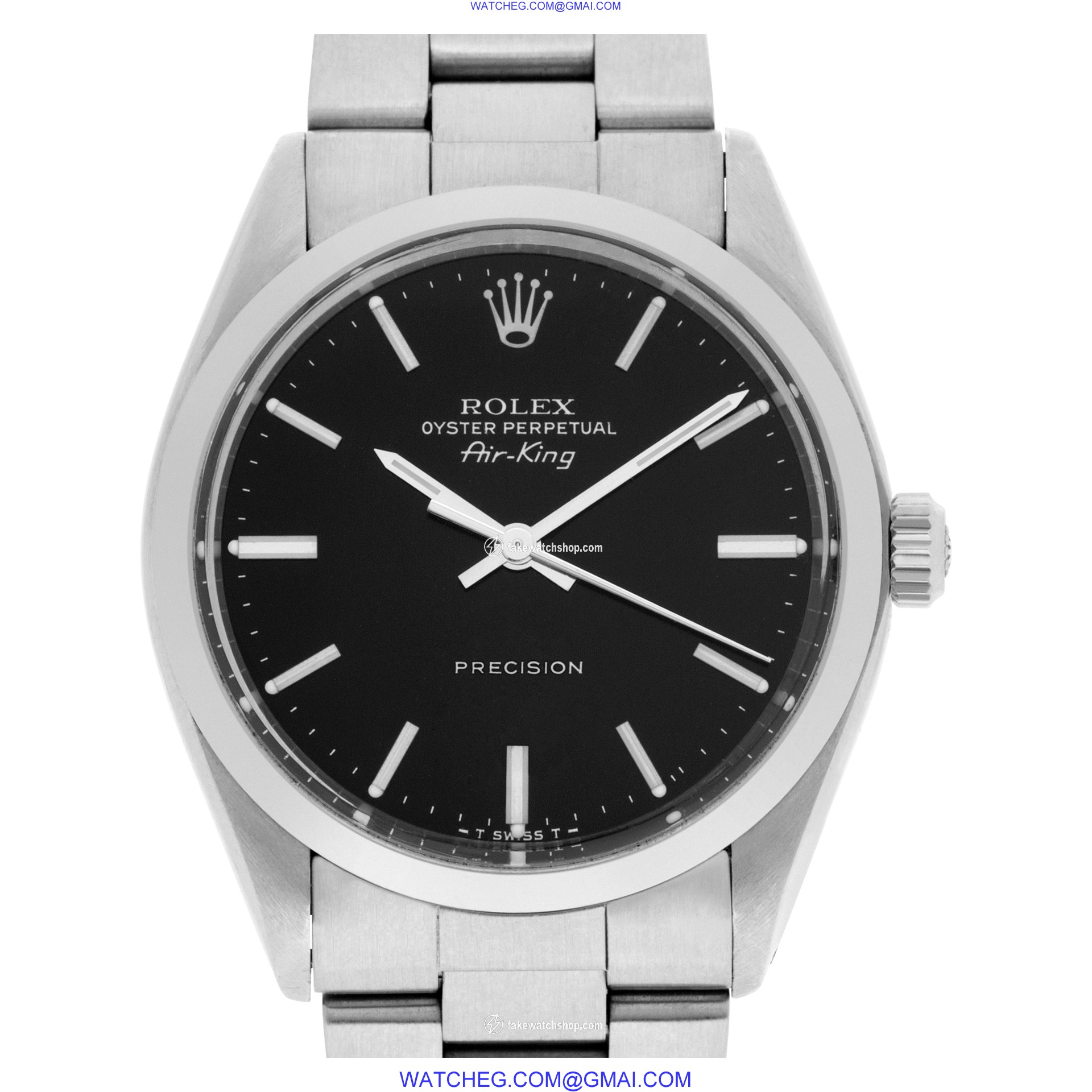 Rolex 5500/1002 Air King Automatic Unisex Stainless Steel