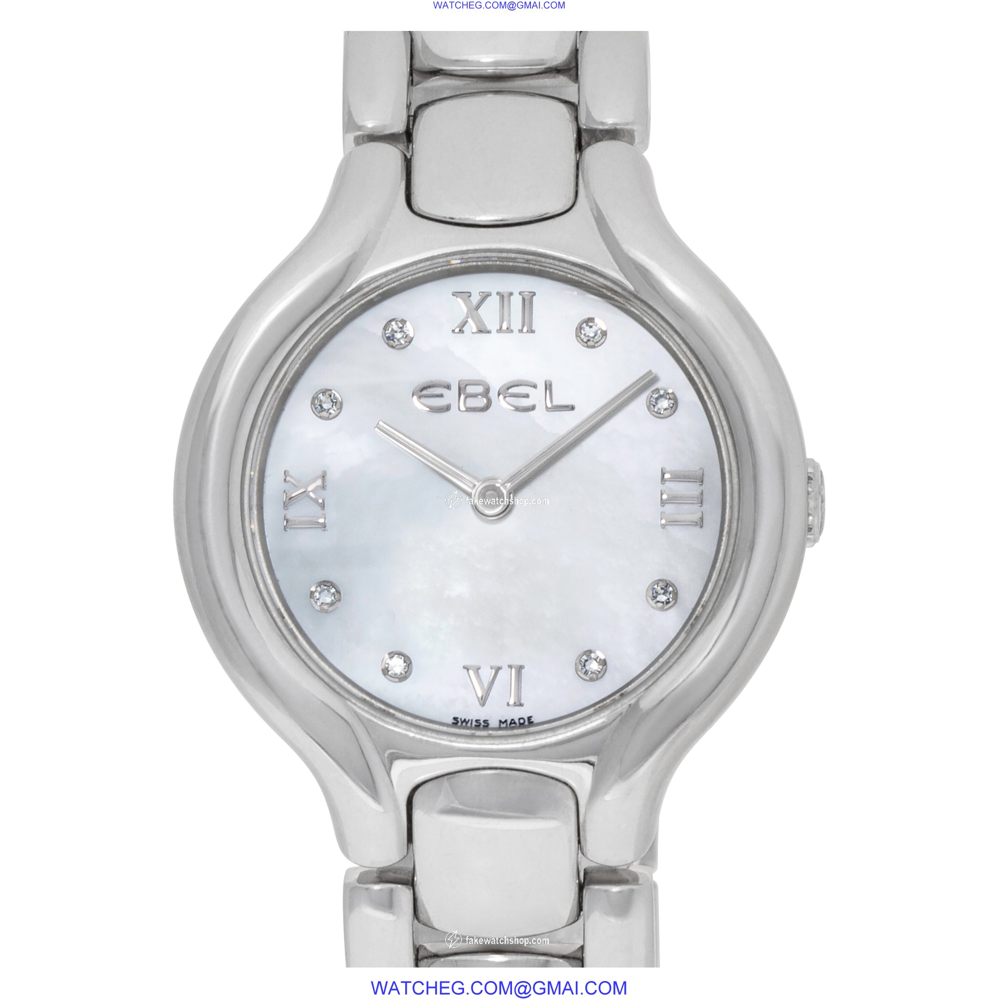 Ebel 9976411/9850 Beluga Quartz Female Stainless Steel