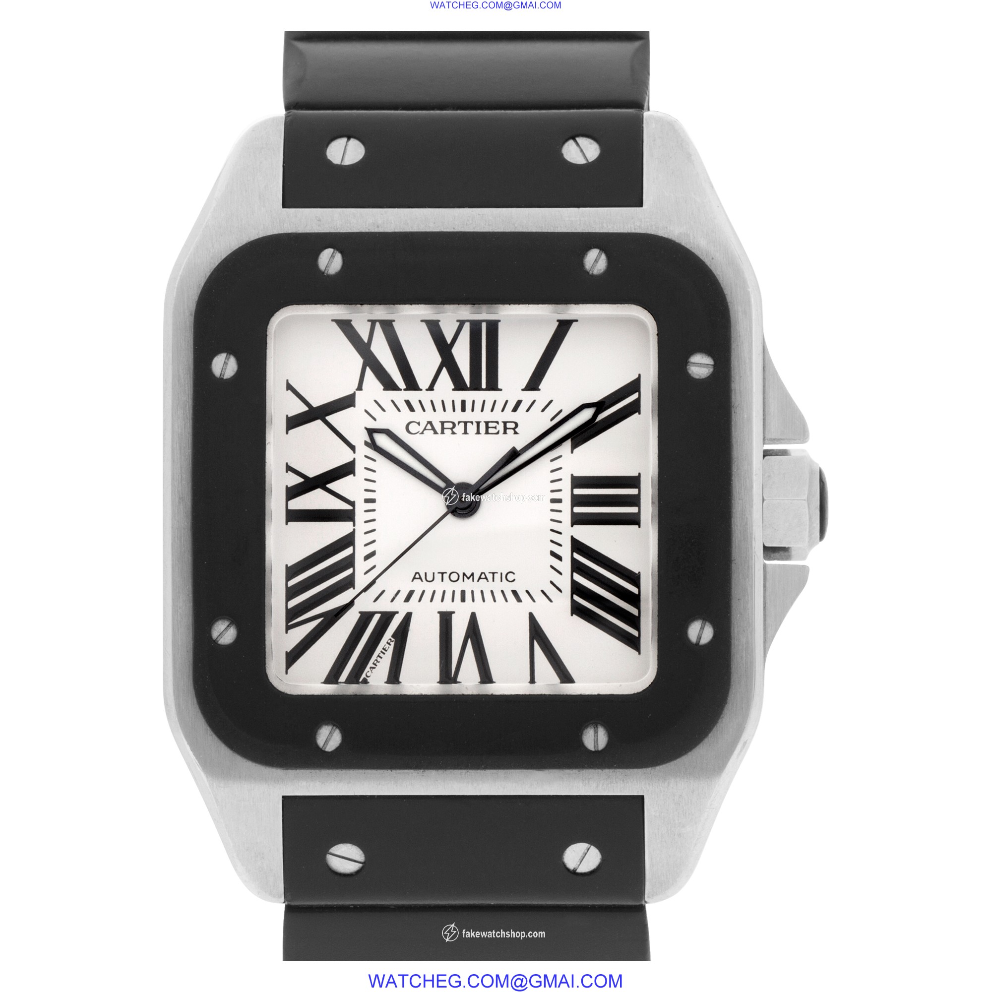 Cartier W20121U2 Santos 100 Automatic Male Stainless Steel