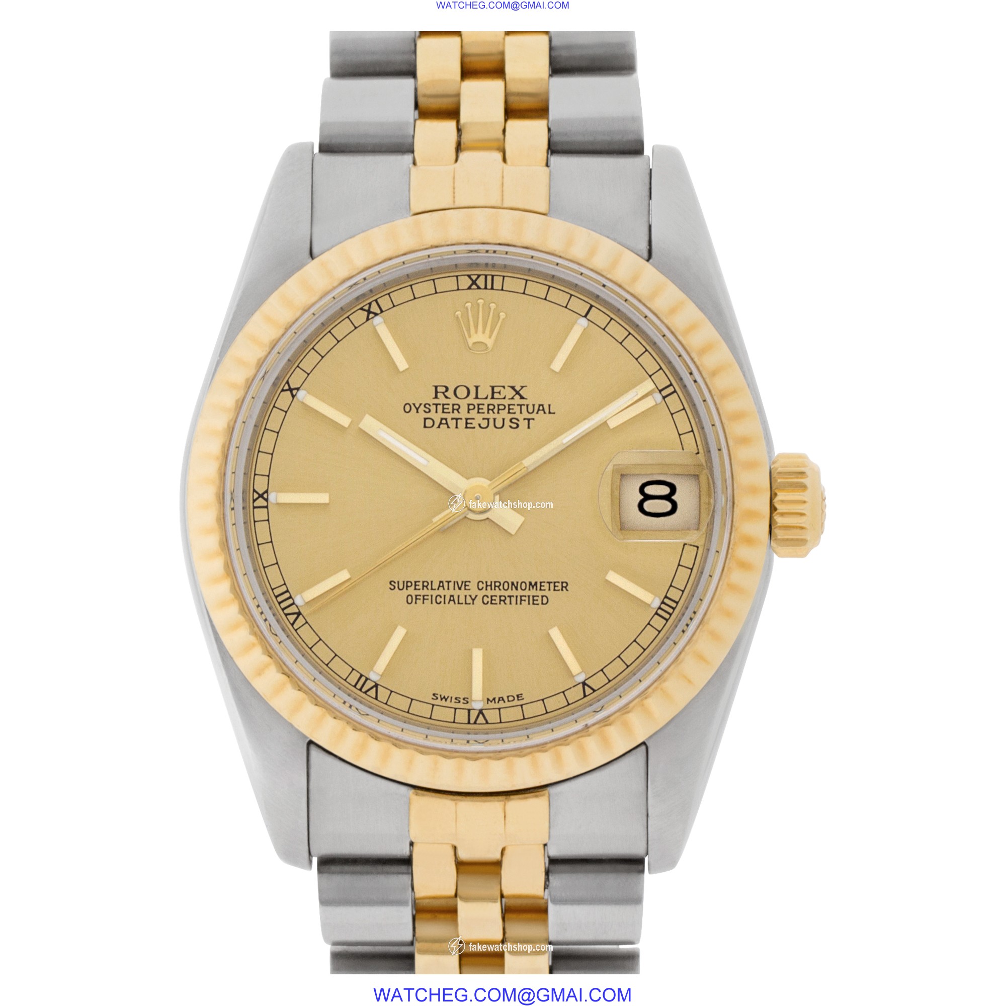 Rolex 68273 Datejust Automatic Unisex 18k gold & Stainless Steel