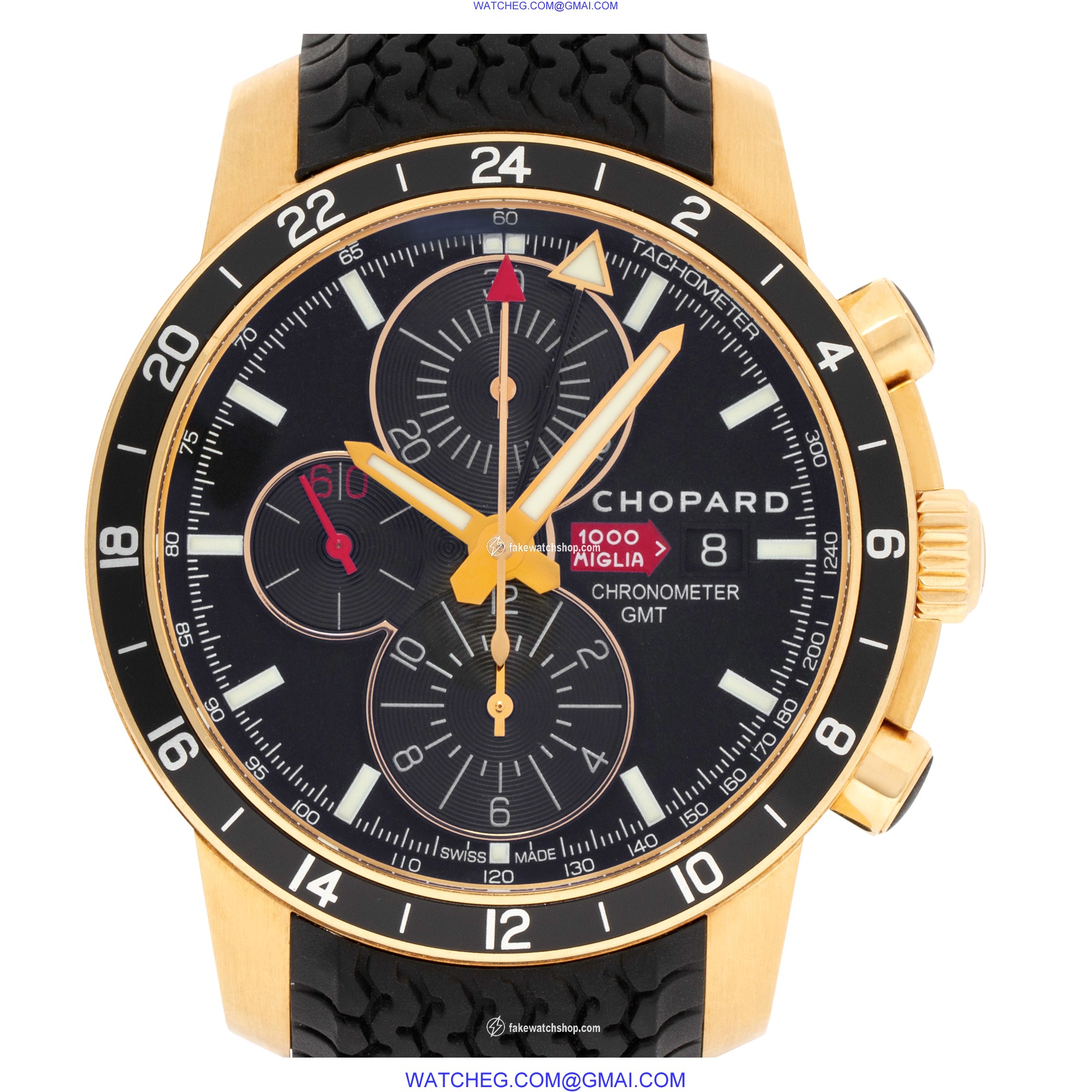 Chopard 1288 Mille Miglia Automatic Male 18k rose gold