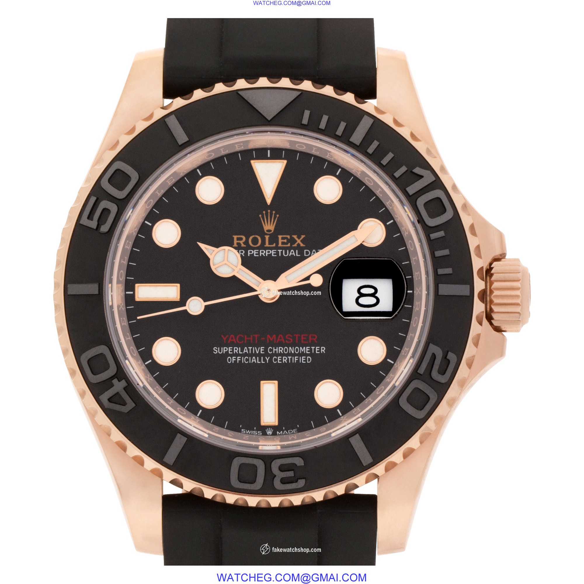 Rolex 126655 Yacht-Master Automatic Male 18k rose gold