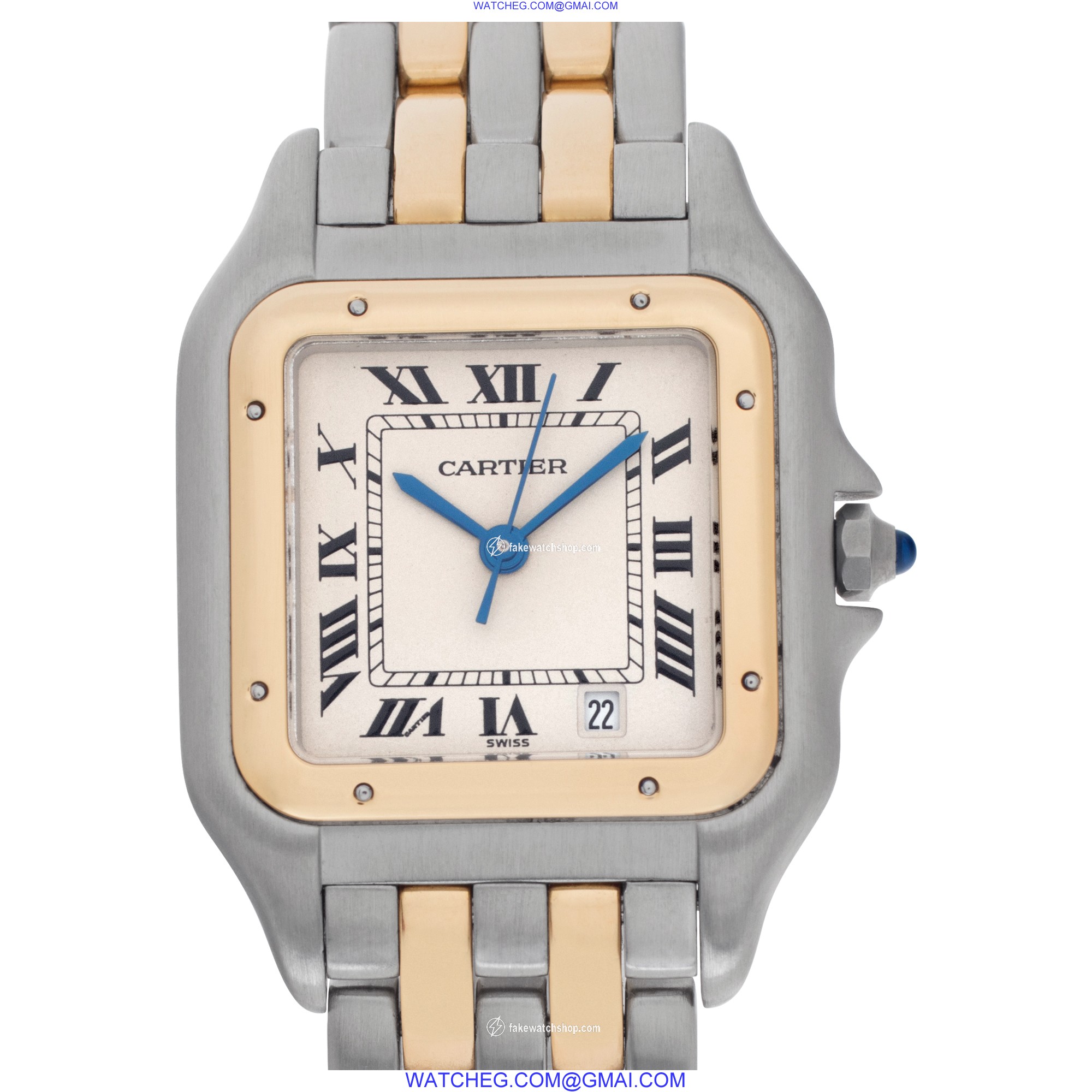Cartier W2PN0007 Panthere Quartz Unisex Stainless Steel