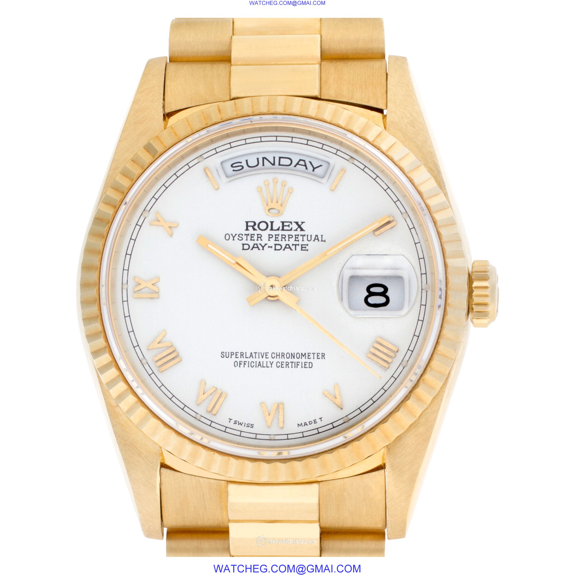 Rolex 18238 Day-Date Automatic Male 18k yellow gold