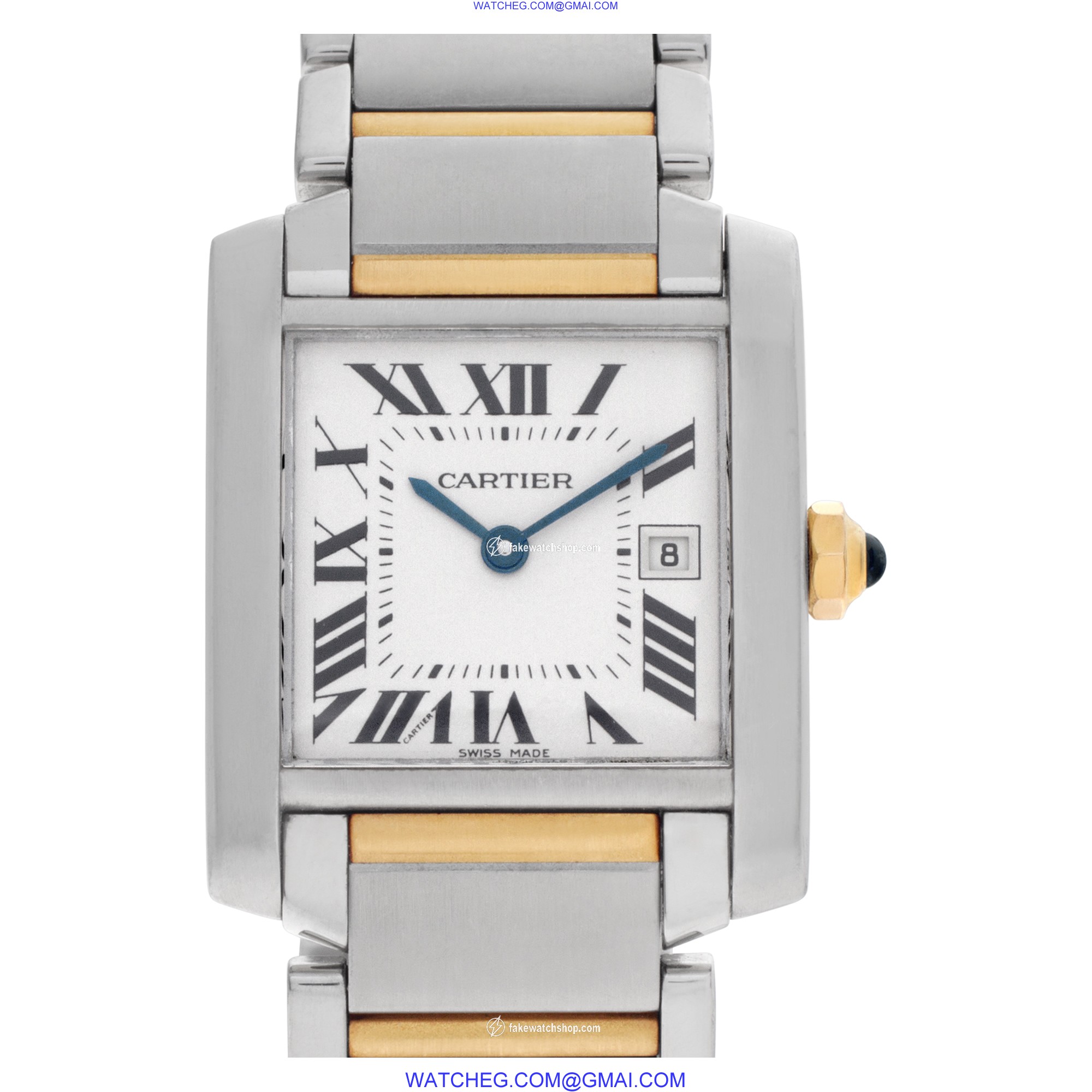 Cartier W524899 Tank Francaise Quartz Unisex Stainless Steel