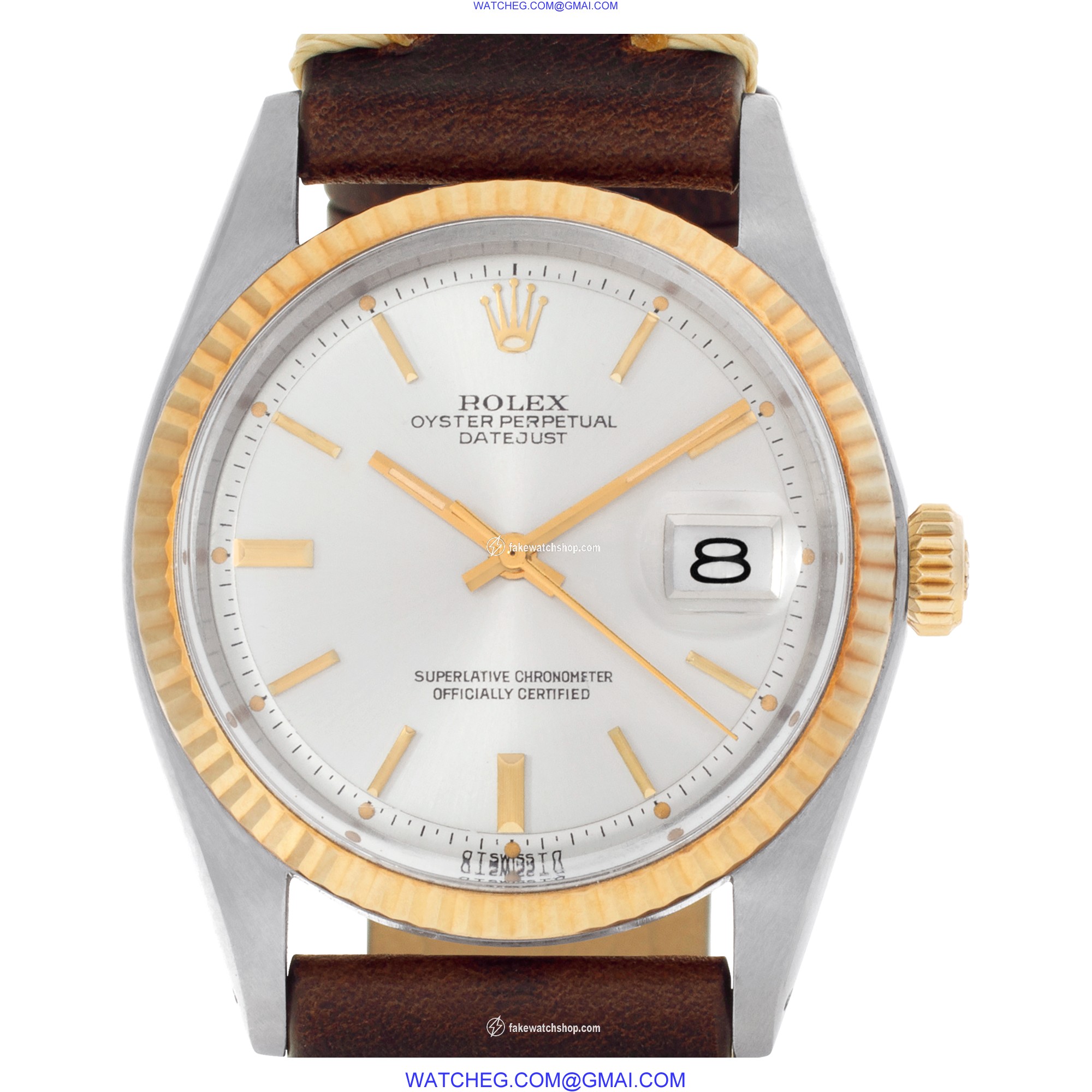 Rolex 1601 Datejust Automatic Unisex Stainless Steel