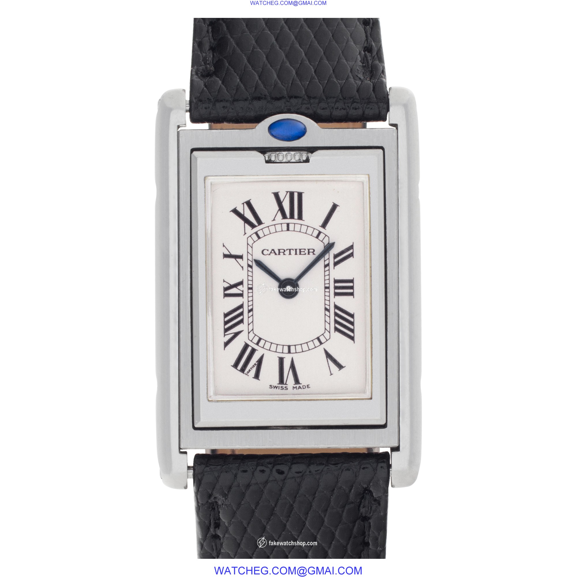 Cartier w1016730 Basculante Quartz Male Stainless Steel