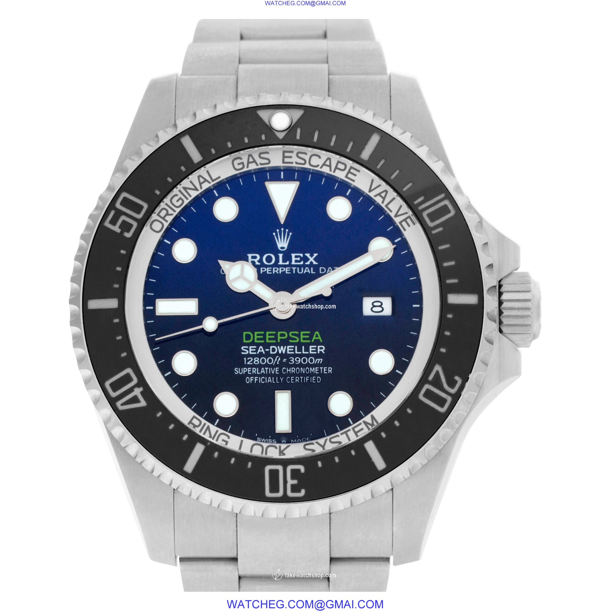 Rolex 126660 Deepsea Deep Blue Automatic Male Stainless Steel