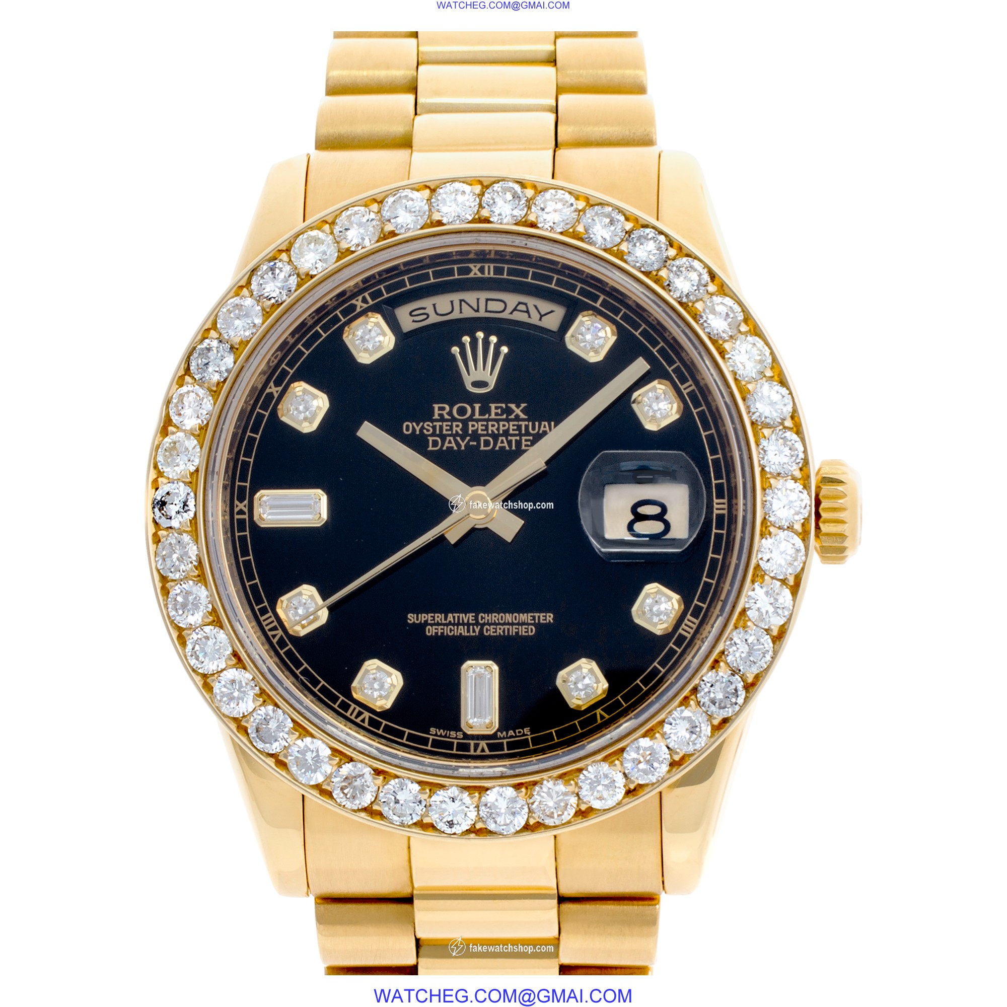 Rolex 118238 Day-Date Automatic Male 18k yellow gold