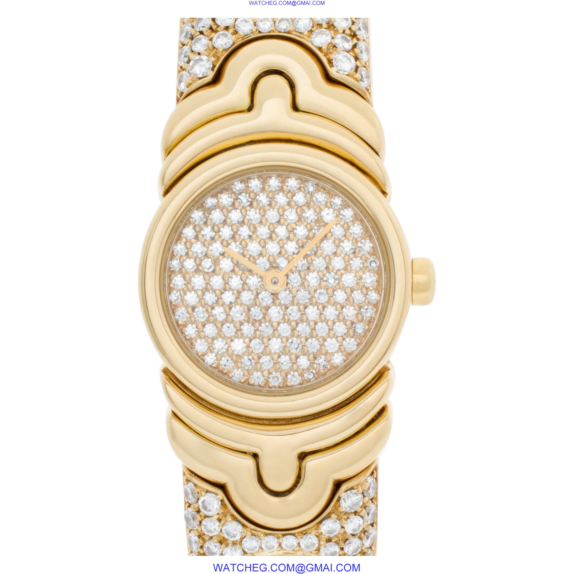 Bvlgari BJ 01 Parentesi Quartz Female 18k yellow gold