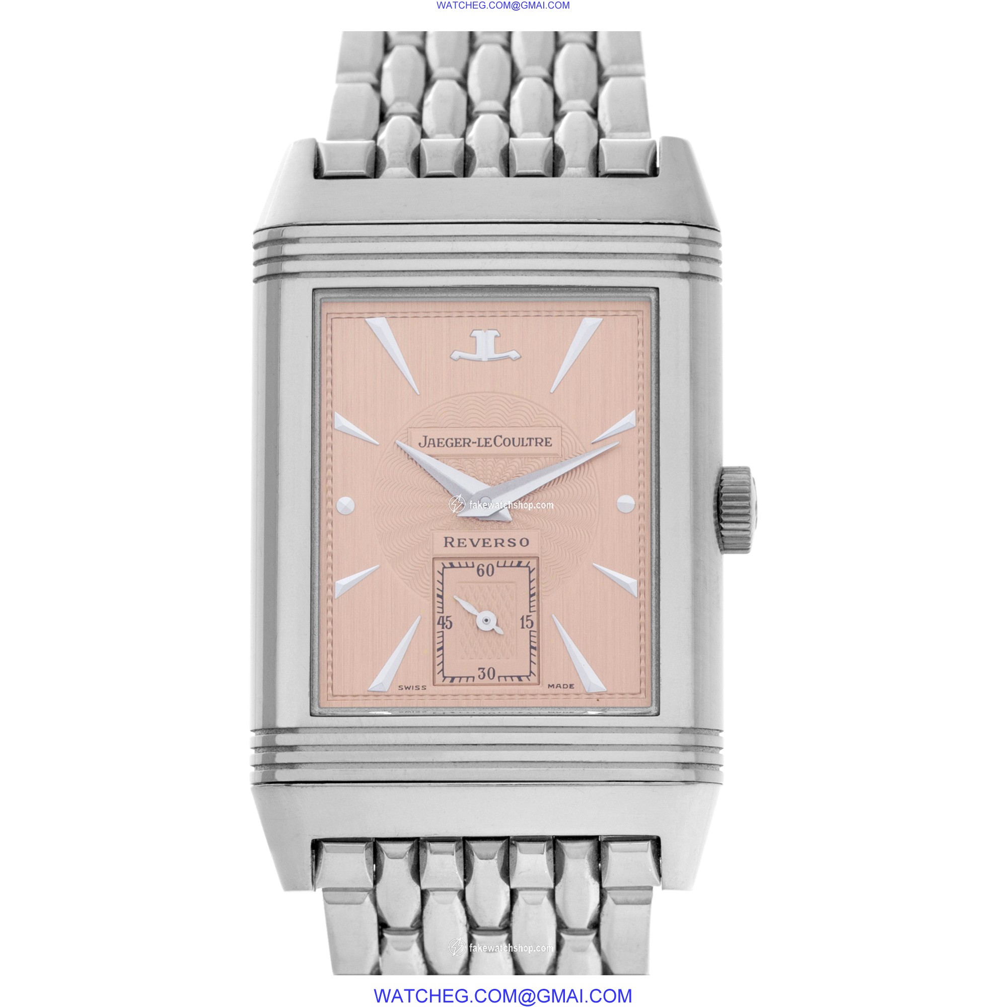 Jaeger LeCoultre 270.3.62 Reverso Manual Male 18k White Gold