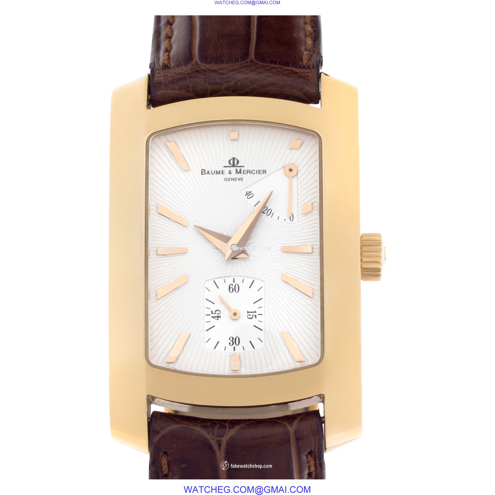 Baume & Mercier 65362 Hampton Milleis Automatic Male 18k rose gold