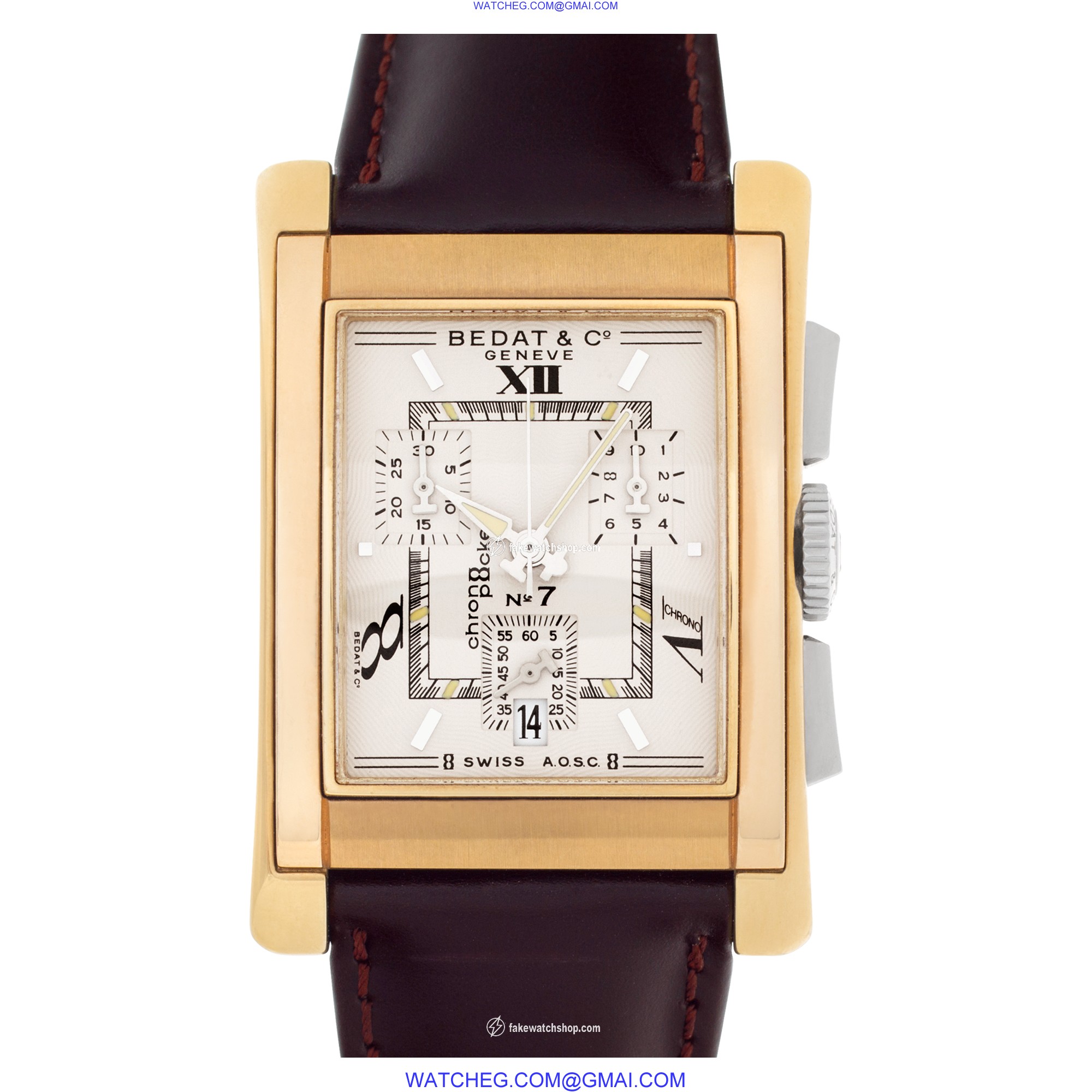 Bedat & Co 778 Chronopocket Quartz Male 18k yellow gold