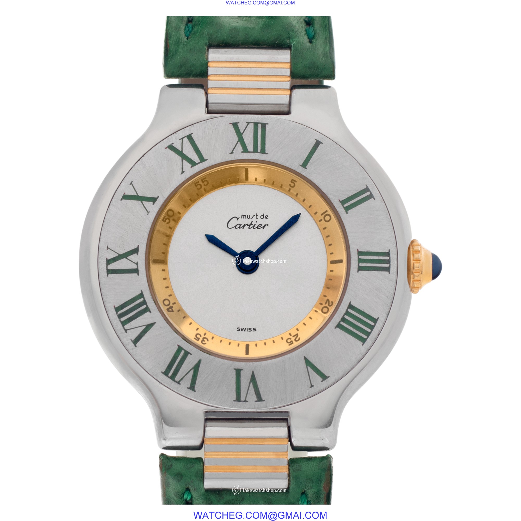 Cartier 1340 Must 21 Quartz Female Stainless Steel
